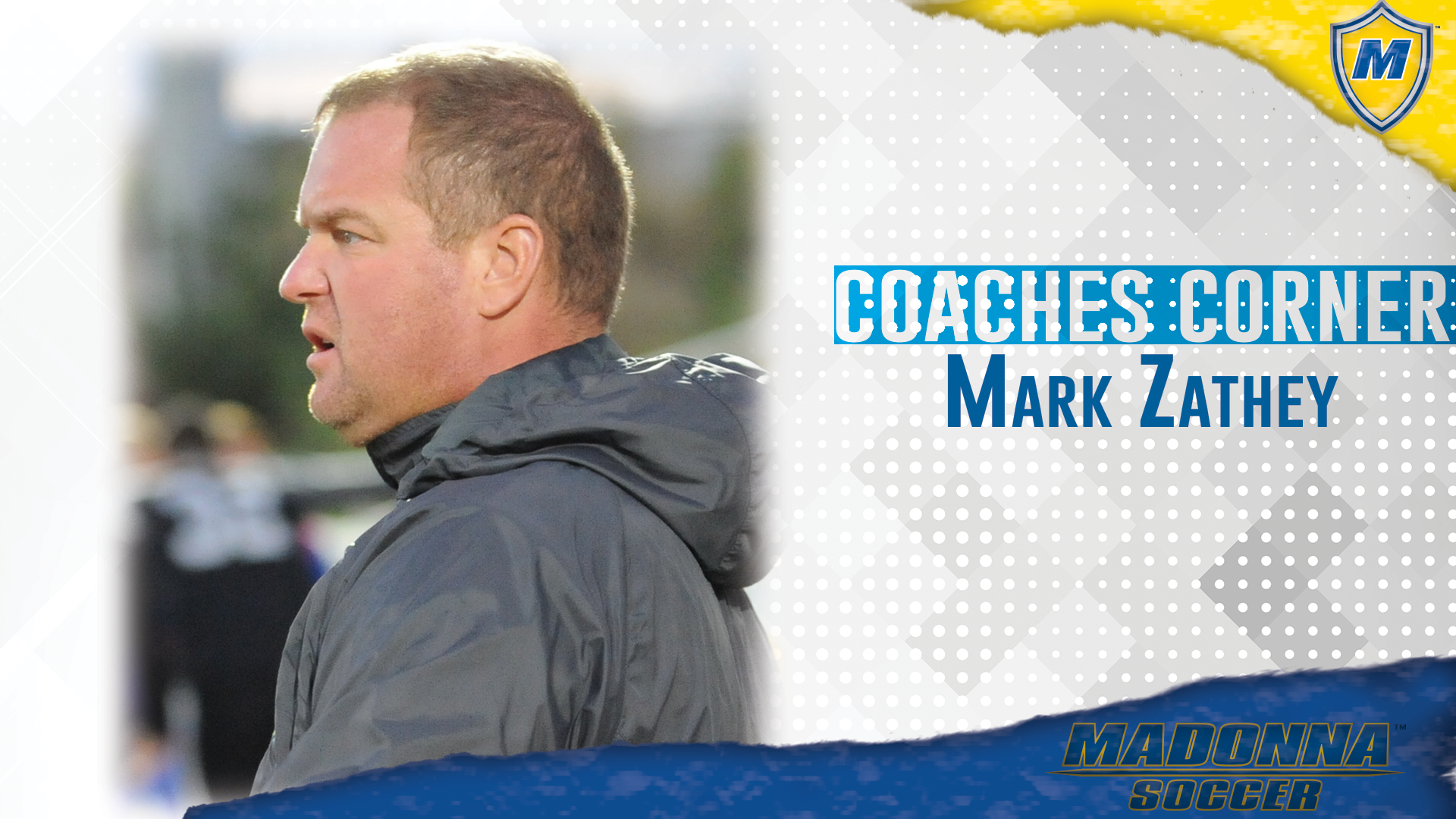 Coaches Corner - Mark Zathey