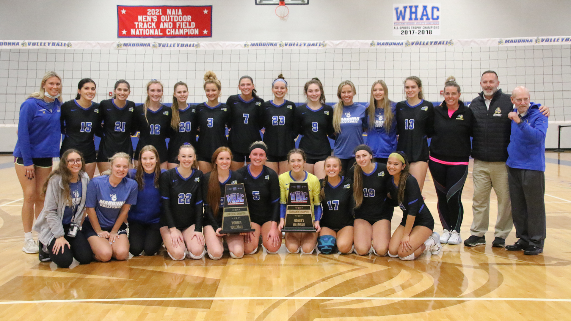 Volleyball Wins WHAC Tournament Title with Dominating Sweep of