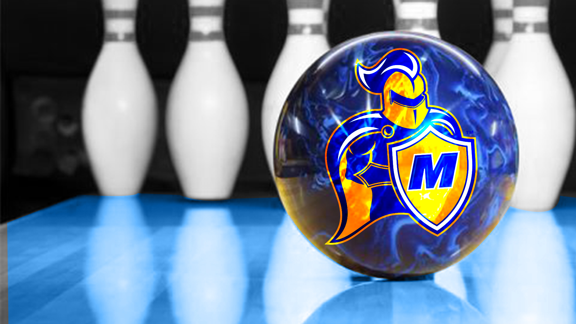 Madonna bowling ball