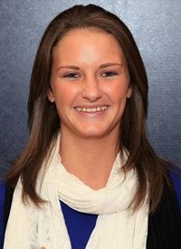 Mandy Jaeb assistant women's basketball coach 2013-14 portrait