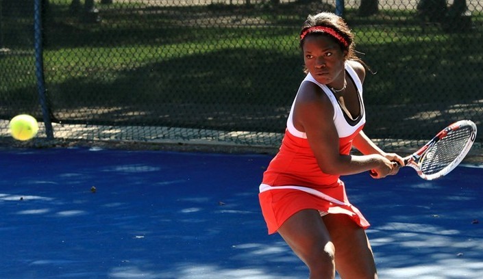 Asia Harris 2013 action vs Lake Erie - II