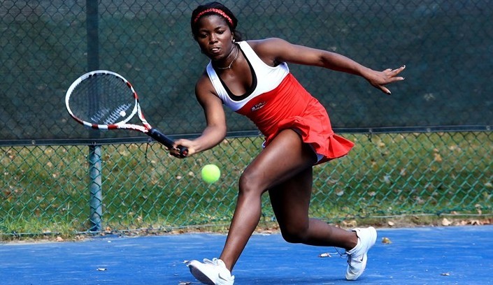 Asia Harris 2013 action vs Lake Erie - III