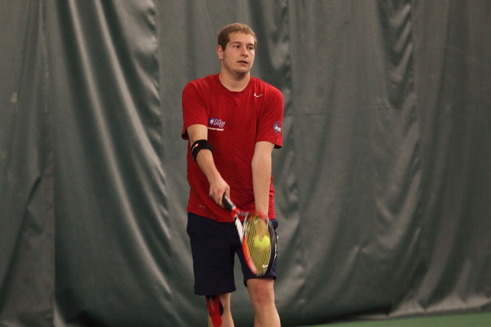 Brett Krejci action vs. Tiffin Apr 5 2014