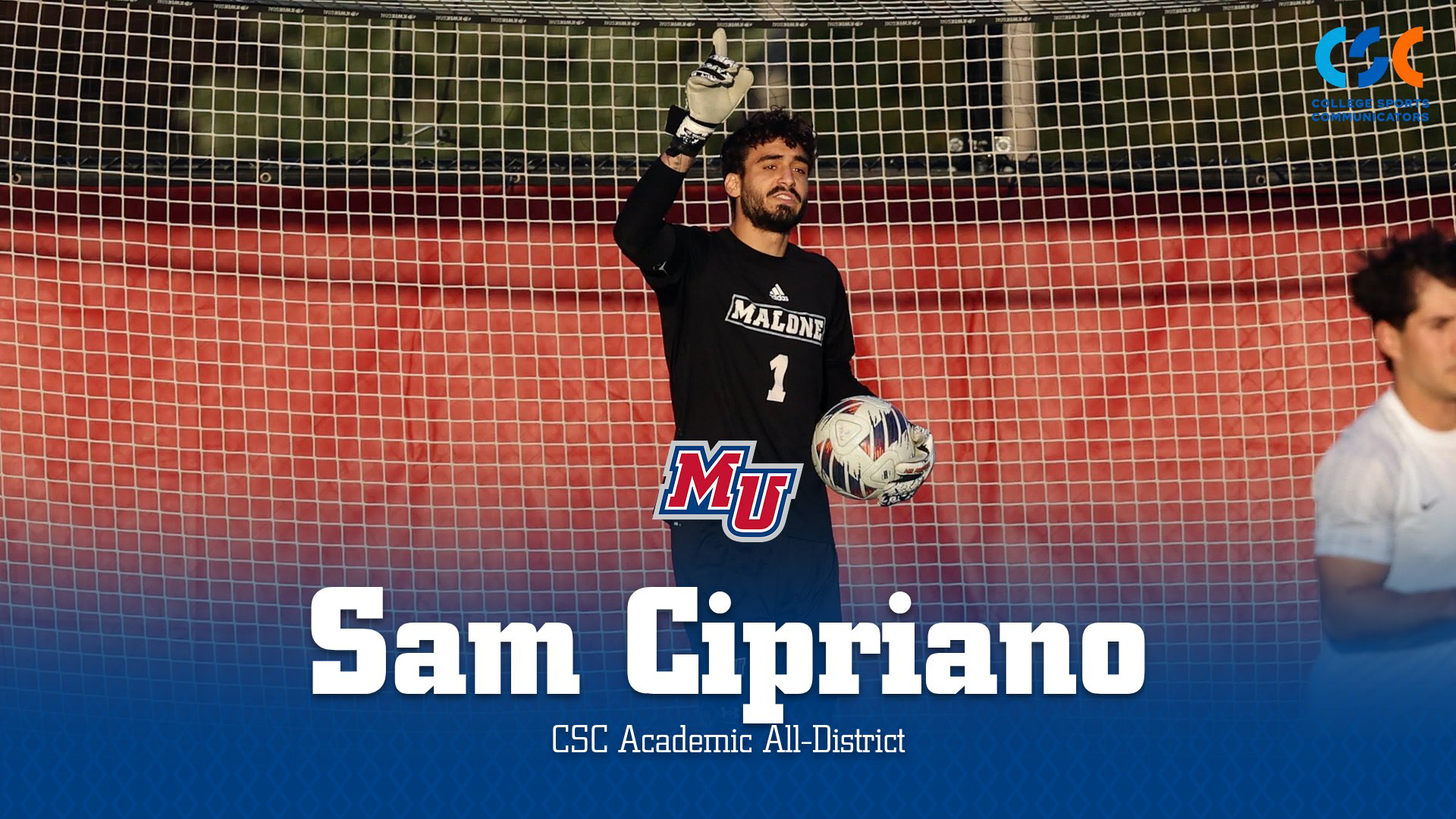 Sam Cipriano CSC Academic All-District 11-19-25