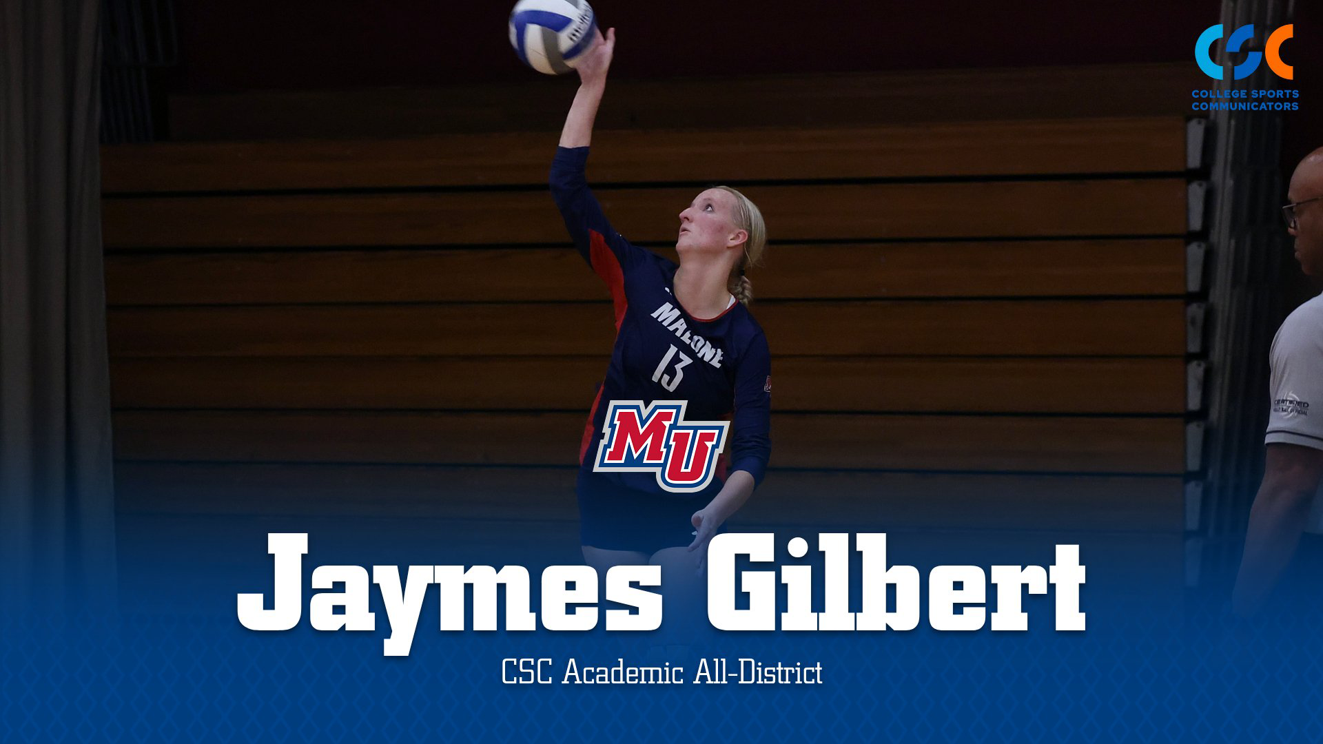 Jaymes Gilbert CSC Academic All-District 12-12-25