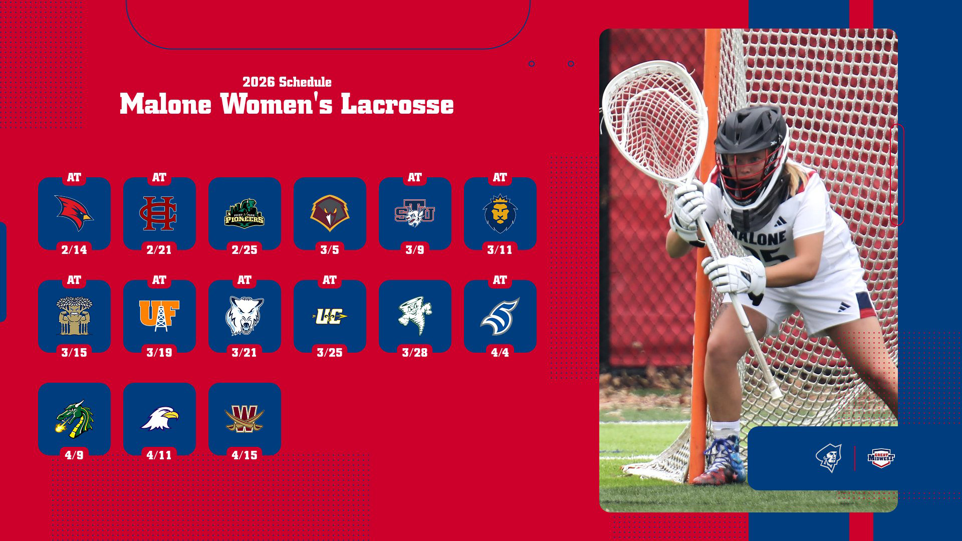 WLAX Schedule 1-6-26