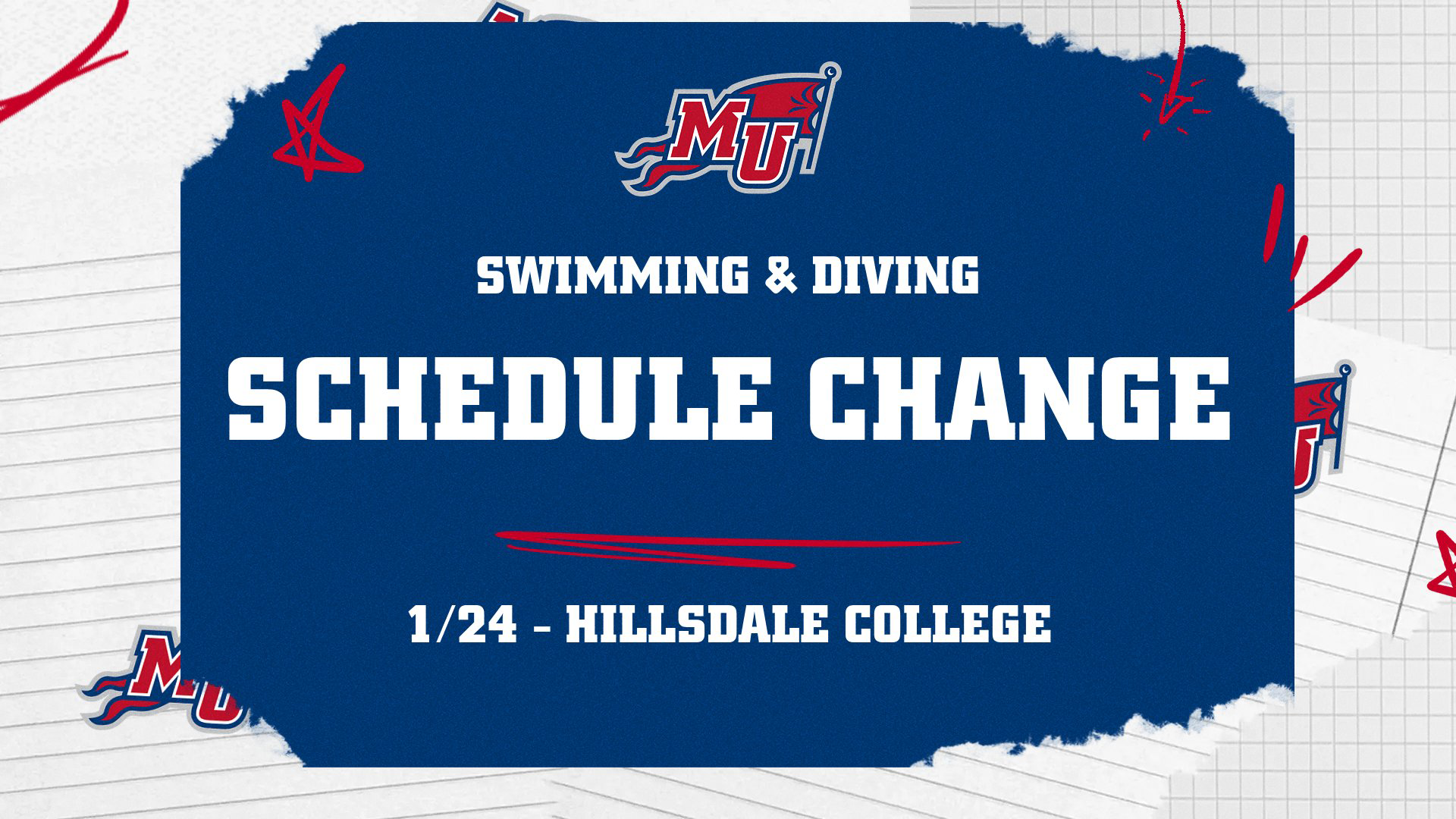 SWIM Schedule Change 1-7-26
