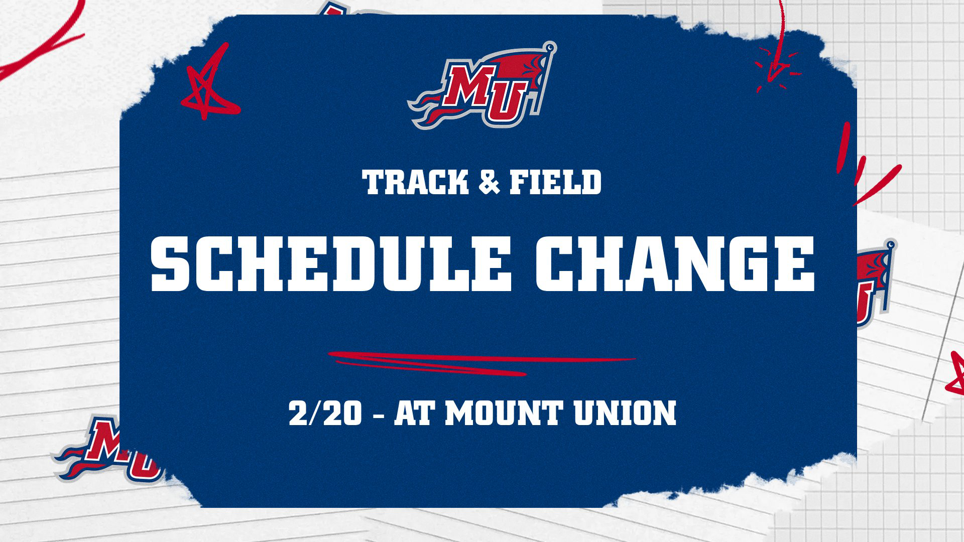 T&F Schedule Change 2-17-26