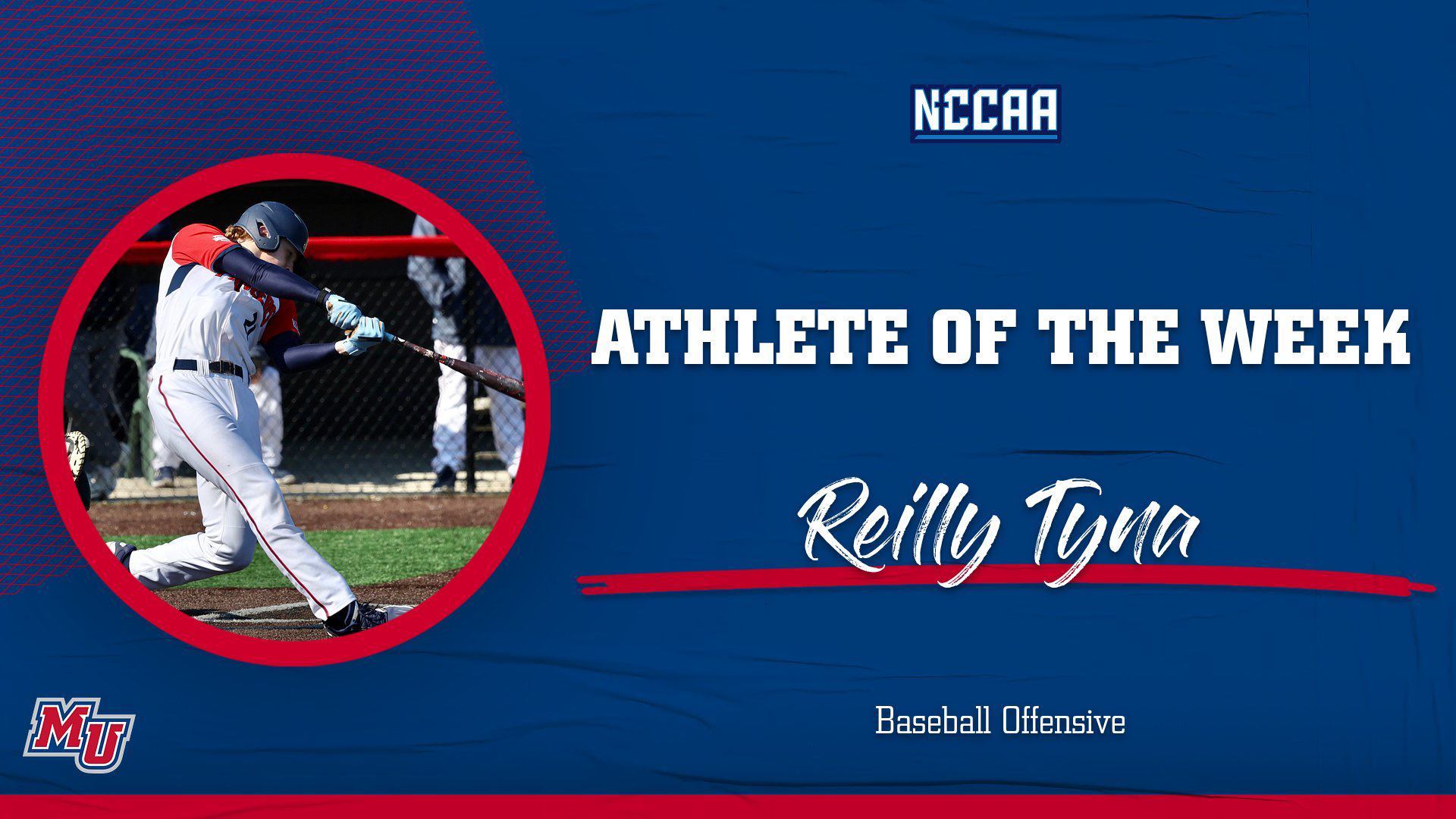 Tyna, Reilly NCCAA AOTW 3-23-26