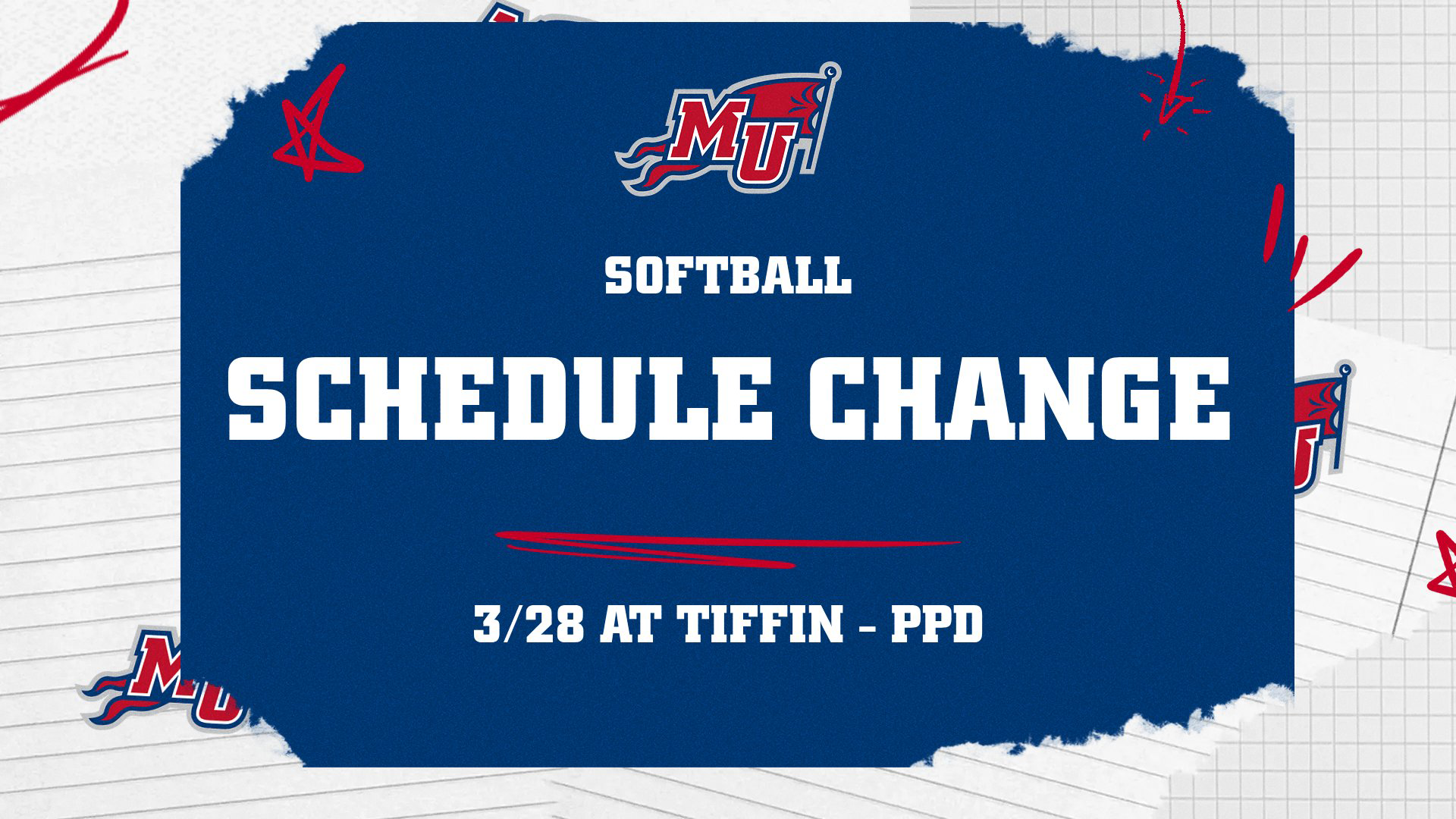 SB Schedule Change 3-27-26