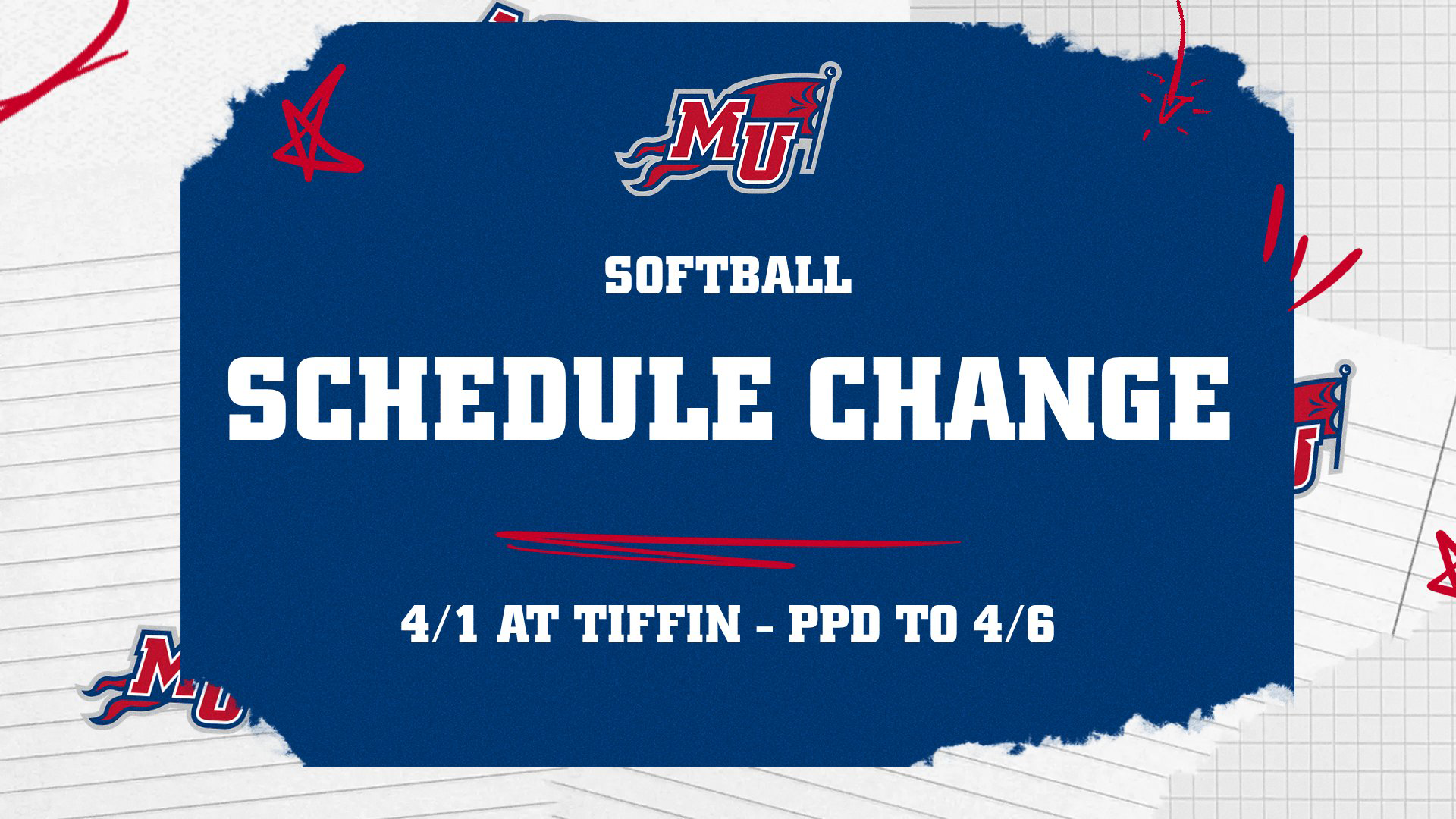 SB Schedule Change 3-31-26