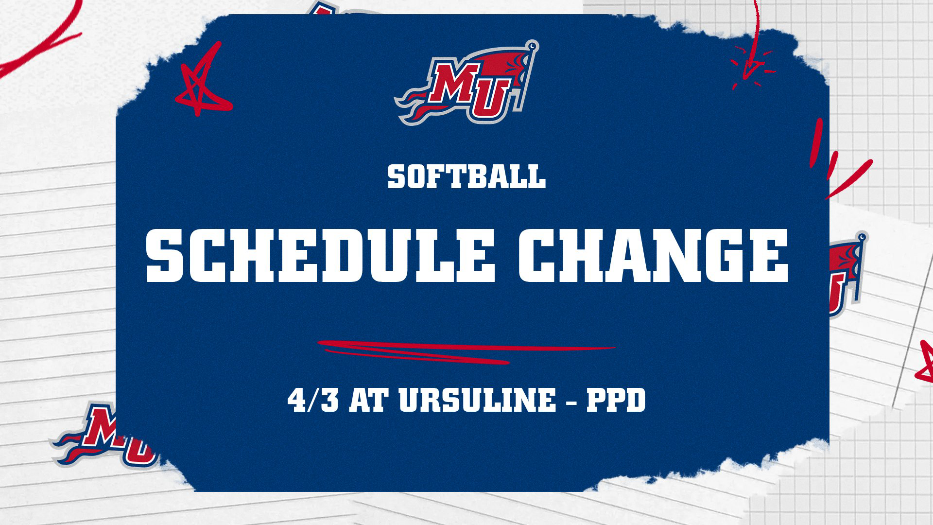 SB Schedule Change 4-2-26