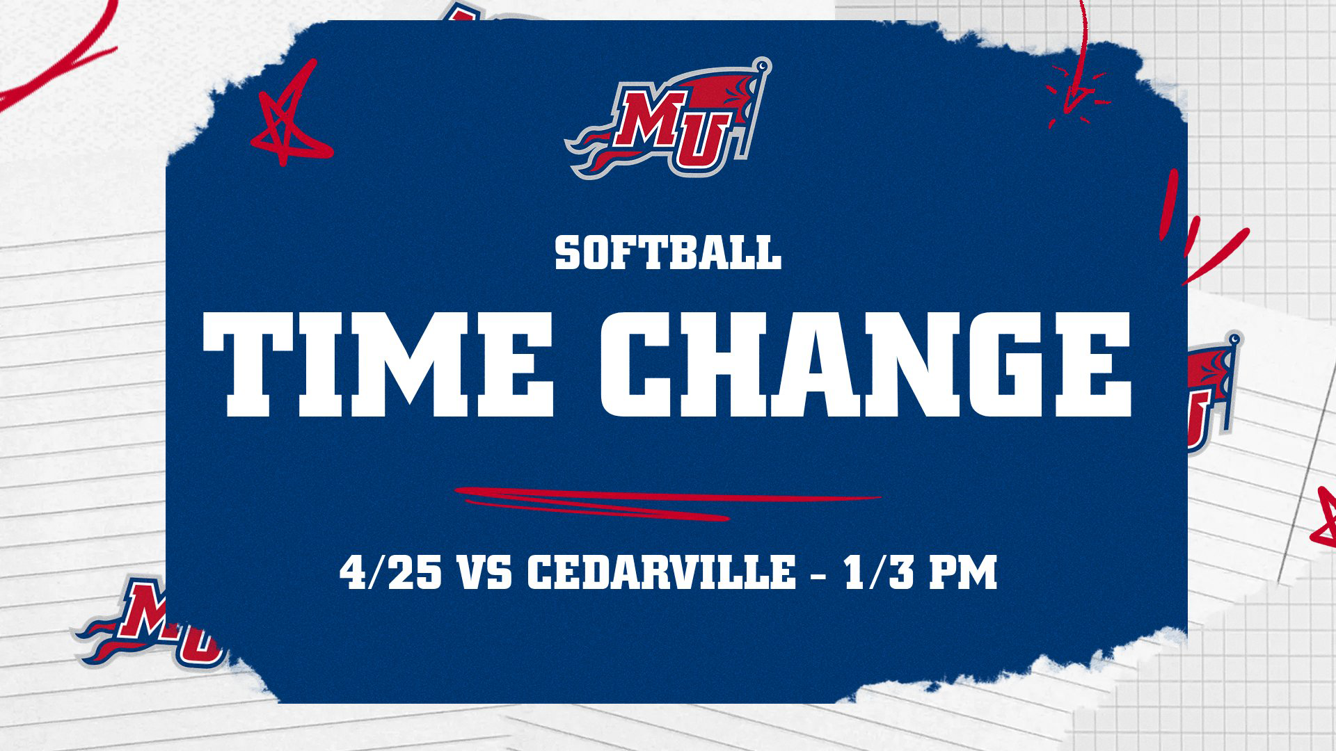 SB Schedule Change 4-23-26