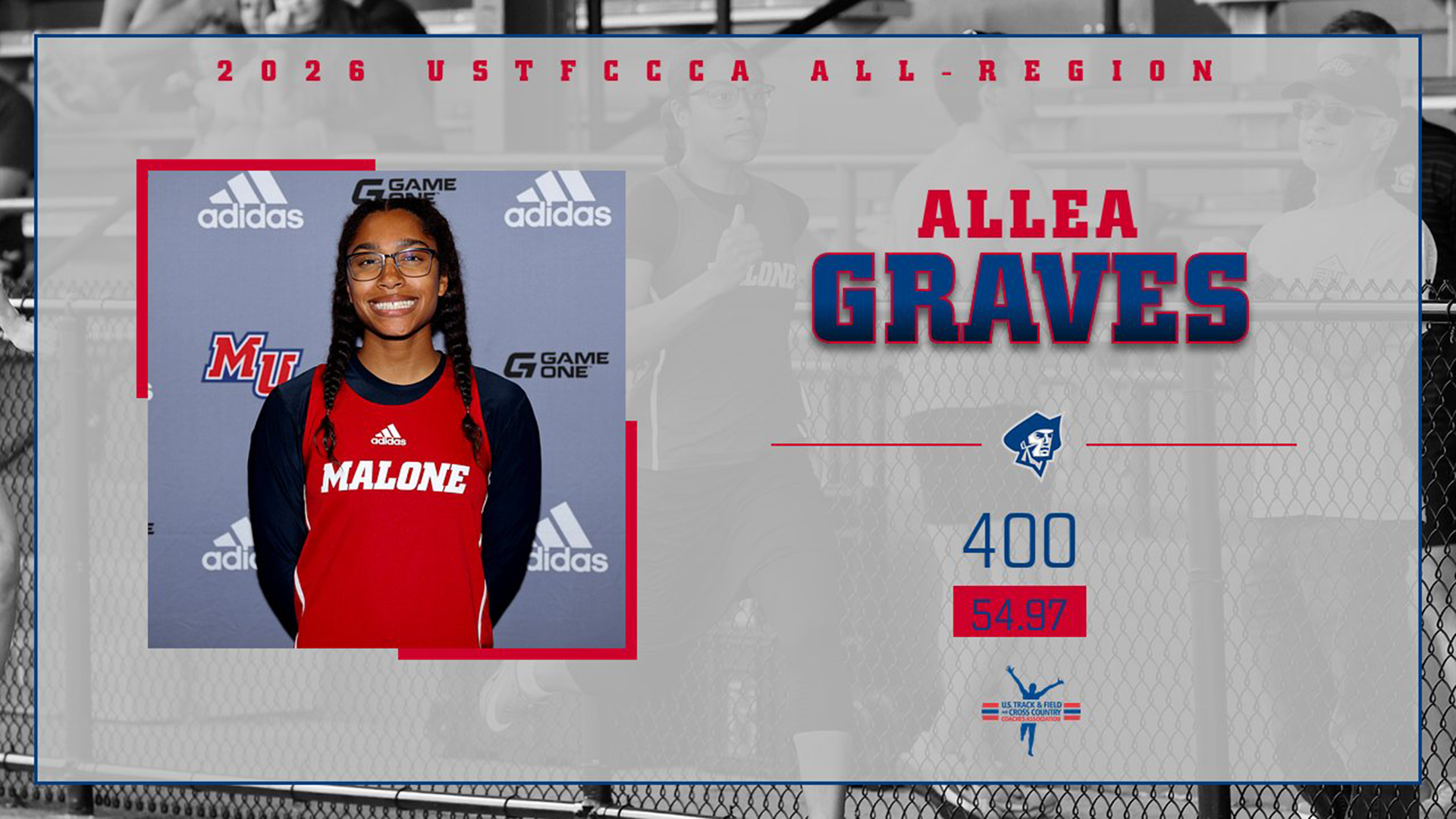 USTFCCCA All-Region Graves 5-20-26