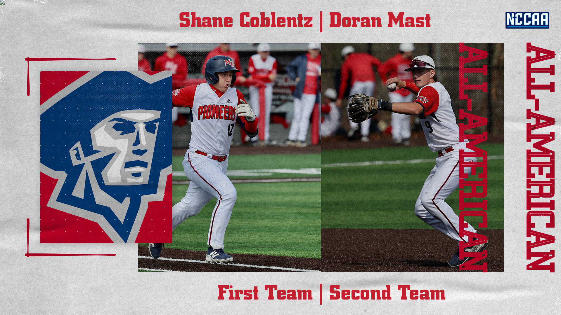 BASE NCCAA All-Americans 5-26-26