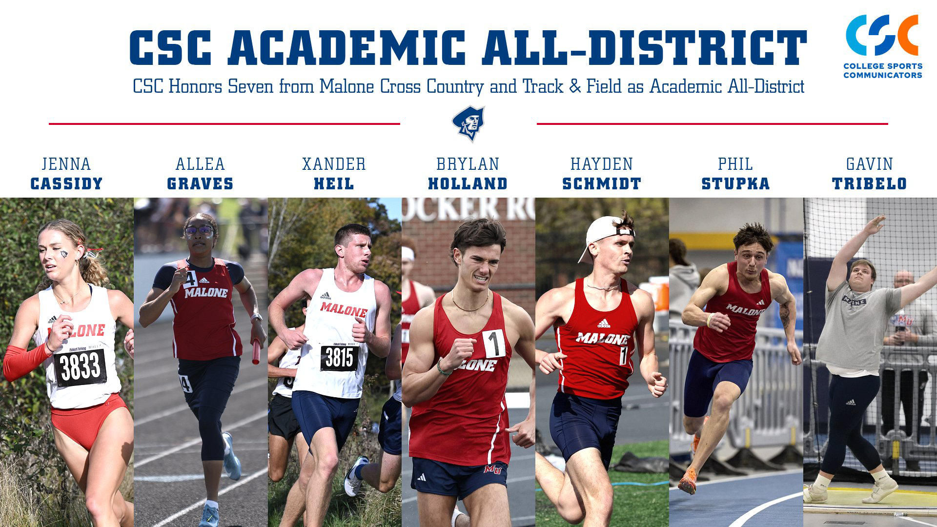 CSC Academic All-District - XCTF 6-18-26