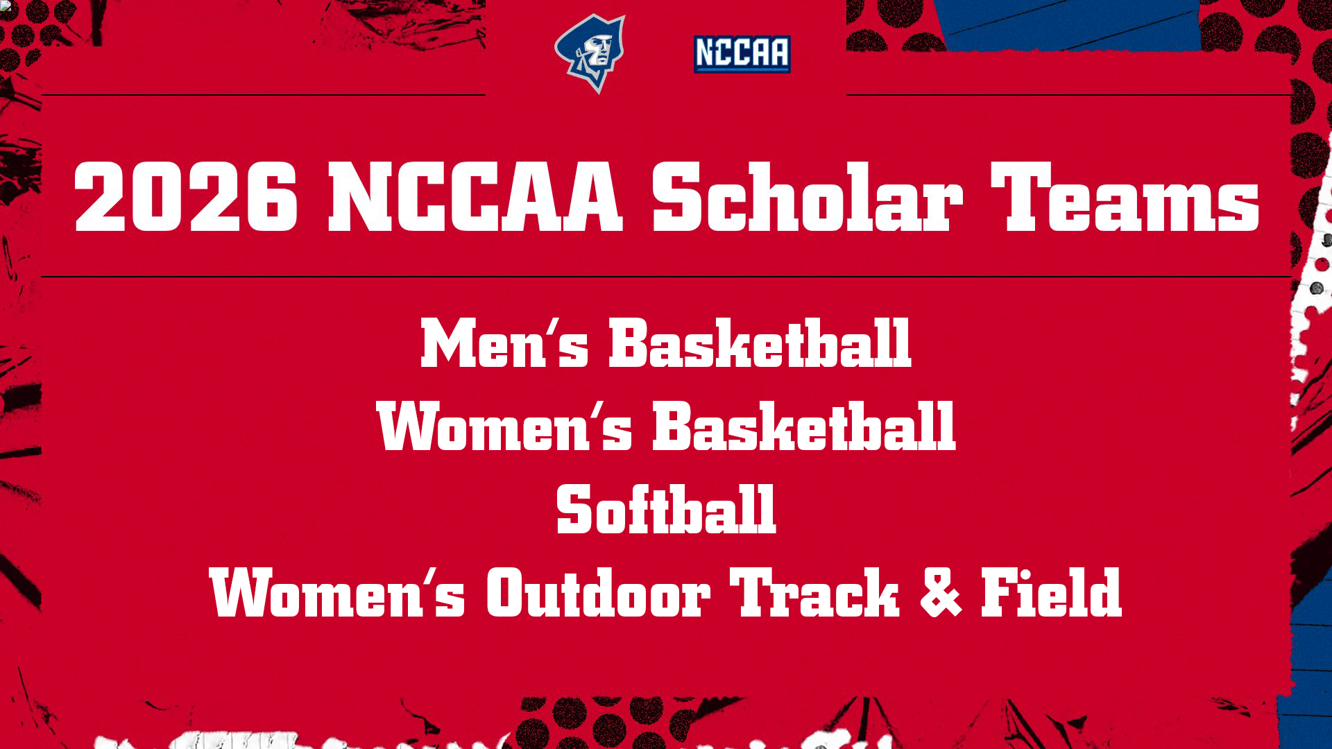 2026 NCCAA Scholar Teams 6-9-26