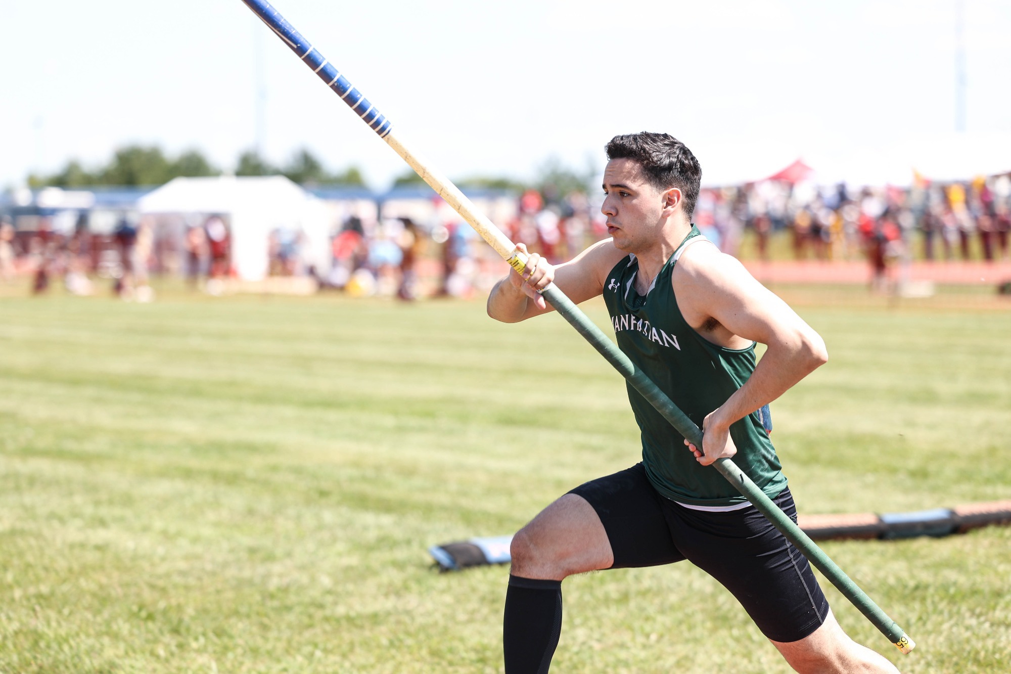 Jackson Haft in the pole vault