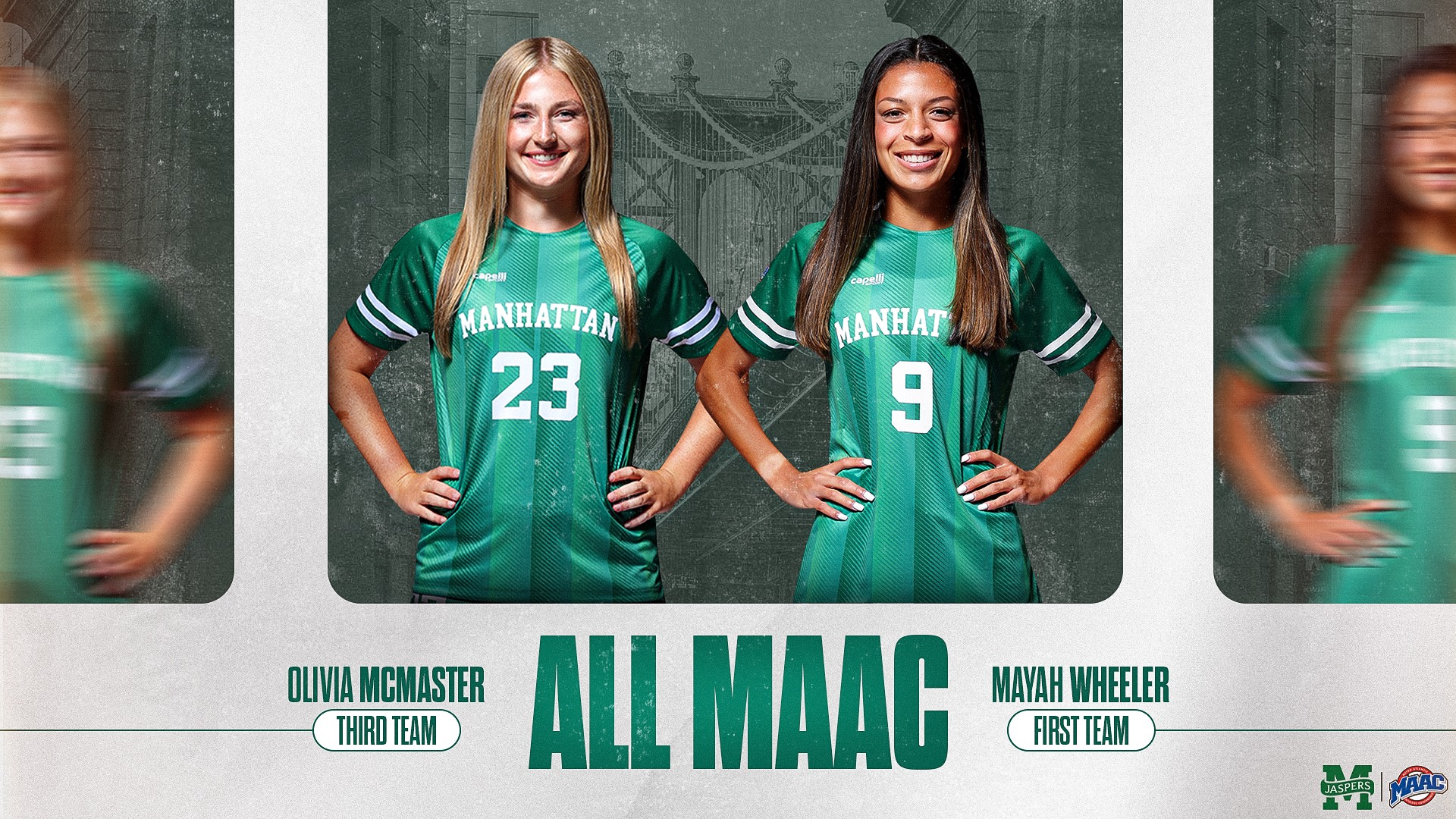 Mayah Wheeler and Olivia McMaster All-MAAC Selections