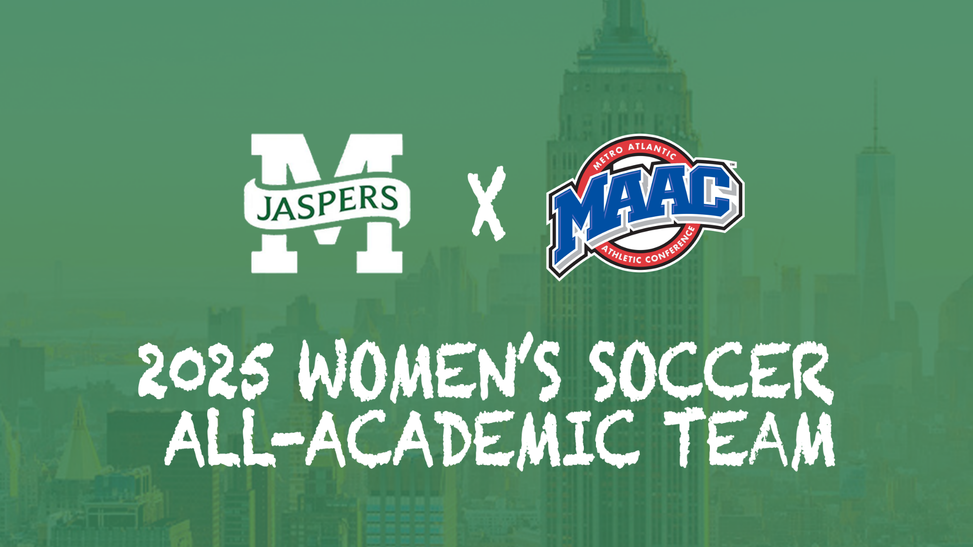 WSOC All-Academic Team