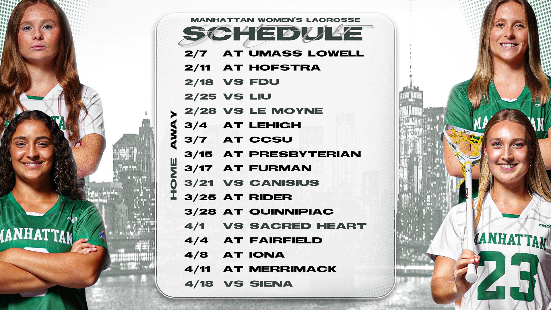 2026 WLAX Schedule Release
