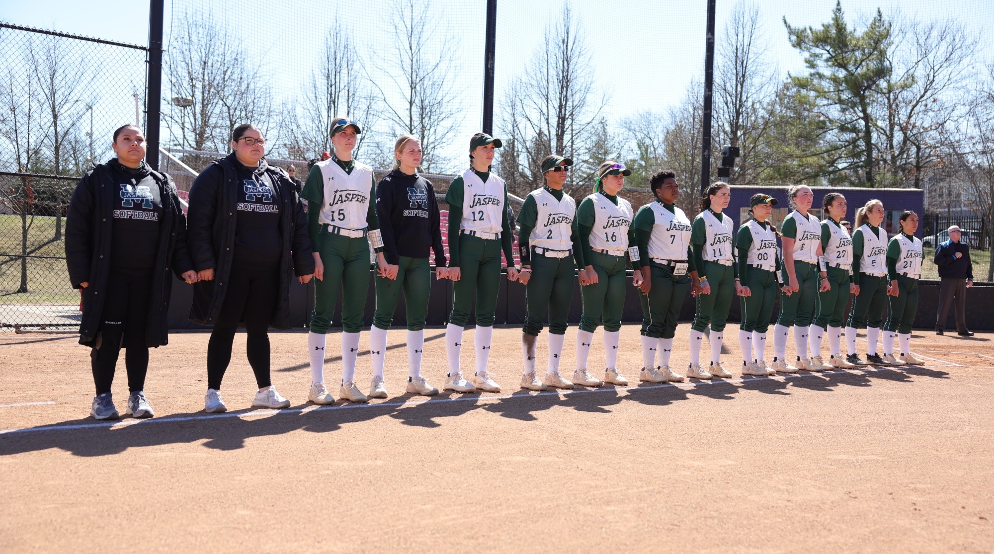 Team Shot @ St. John's (MAAC All-Academic Team Release)