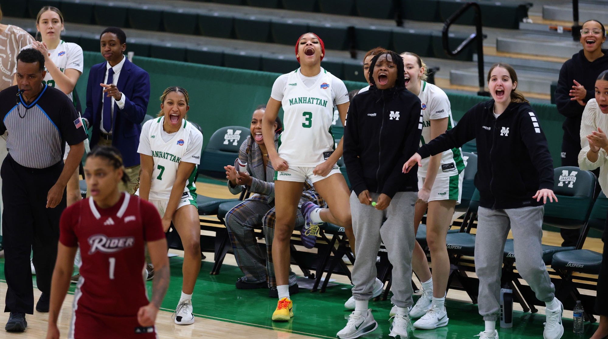 1/19 - WBB Recap vs. Rider