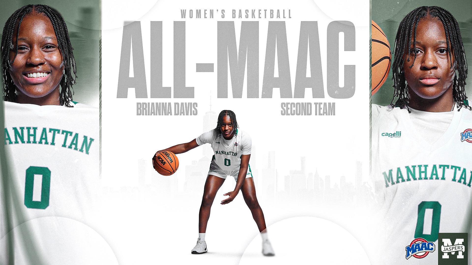 3/4 - B. Davis Second Team All-MAAC