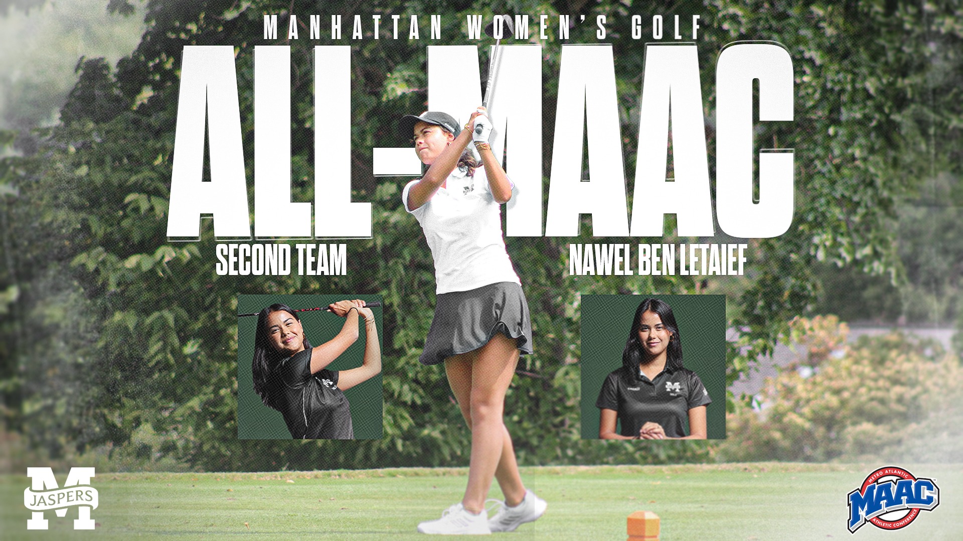 4/20 - WGOLF All MAAC 2nd Team Nawel