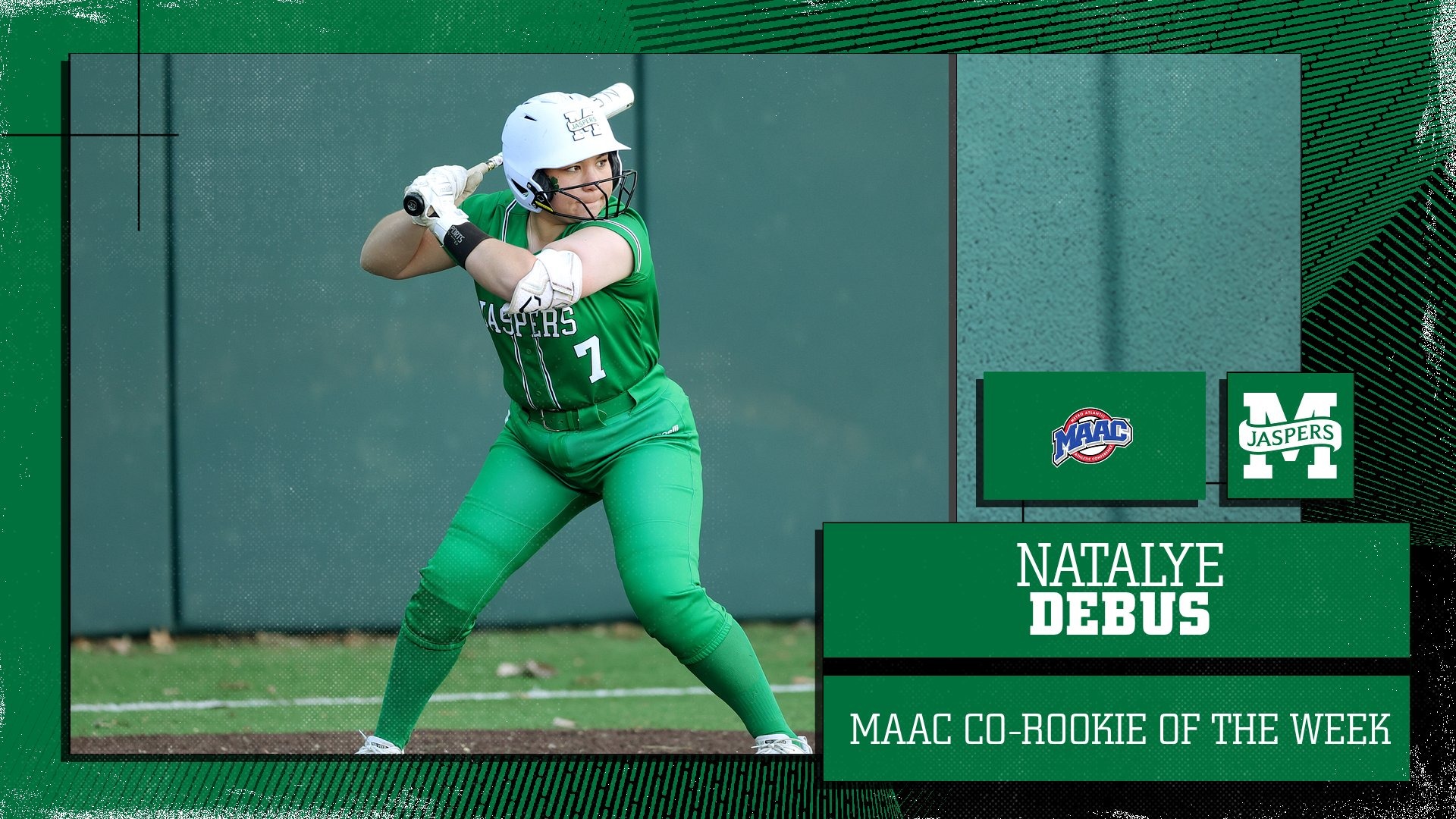 DeBus MAAC Co-Rookie of the Week