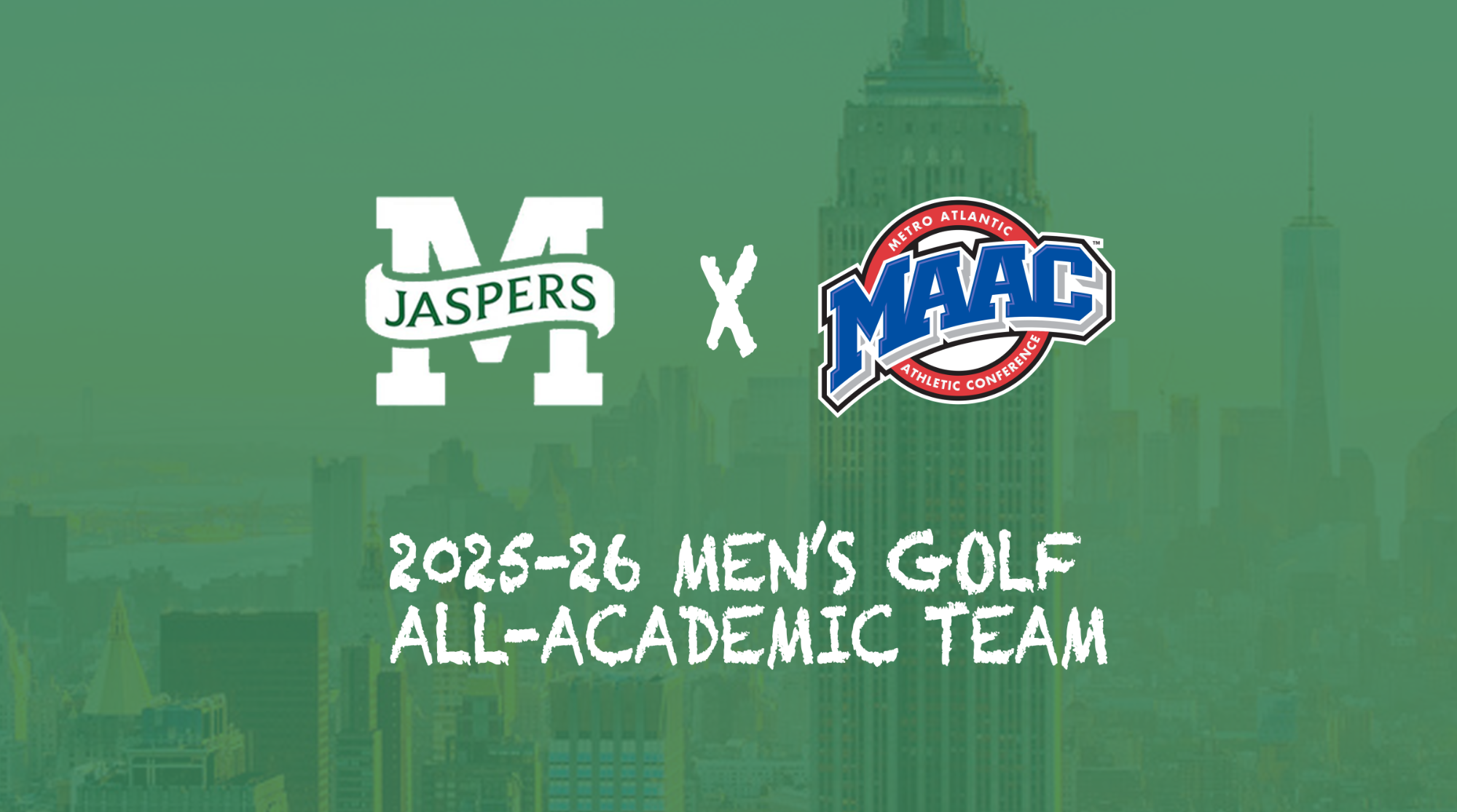 4/27 - MGOLF All-Academic Team