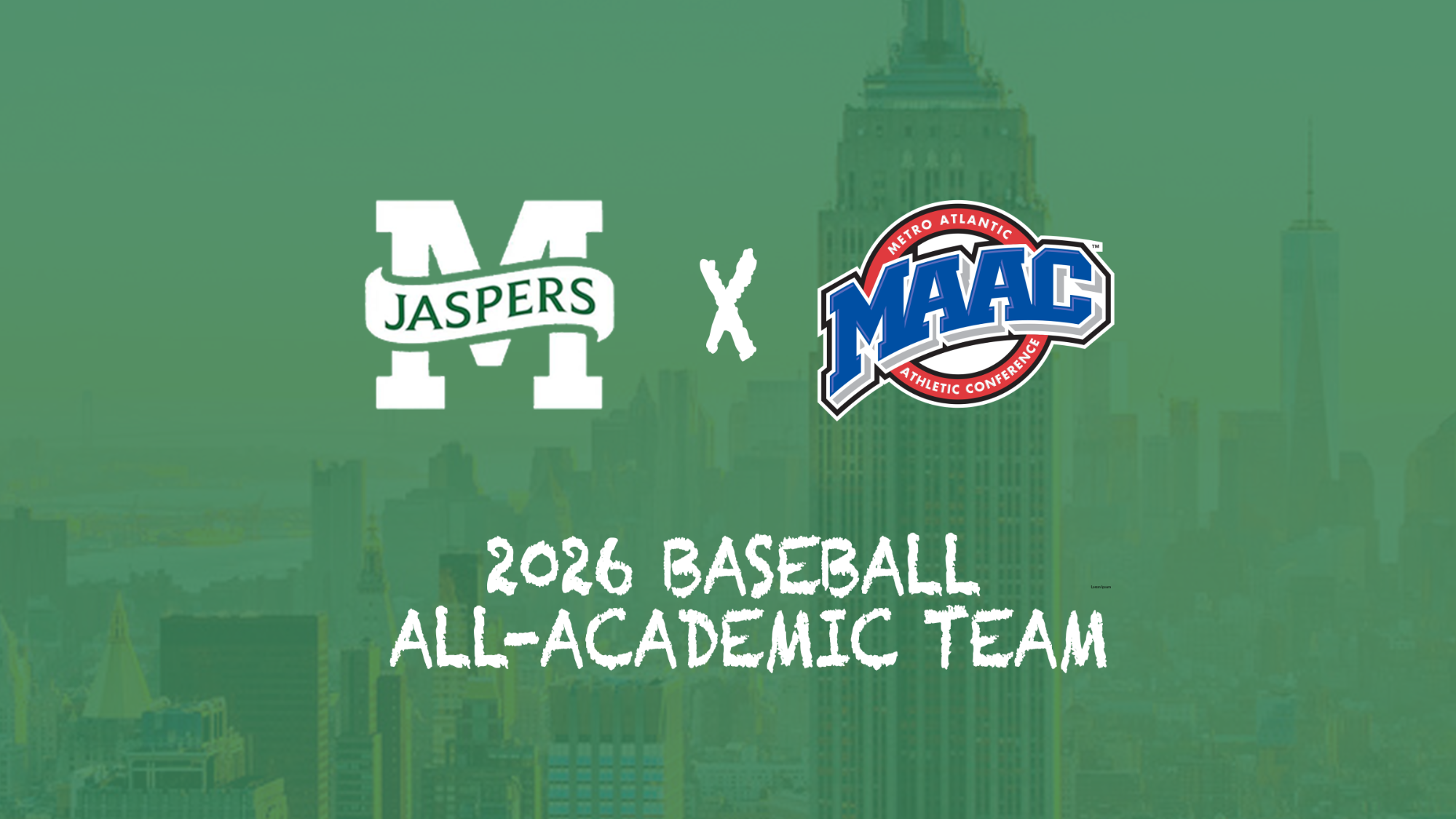5/19 - BASE MAAC All-Academic Team