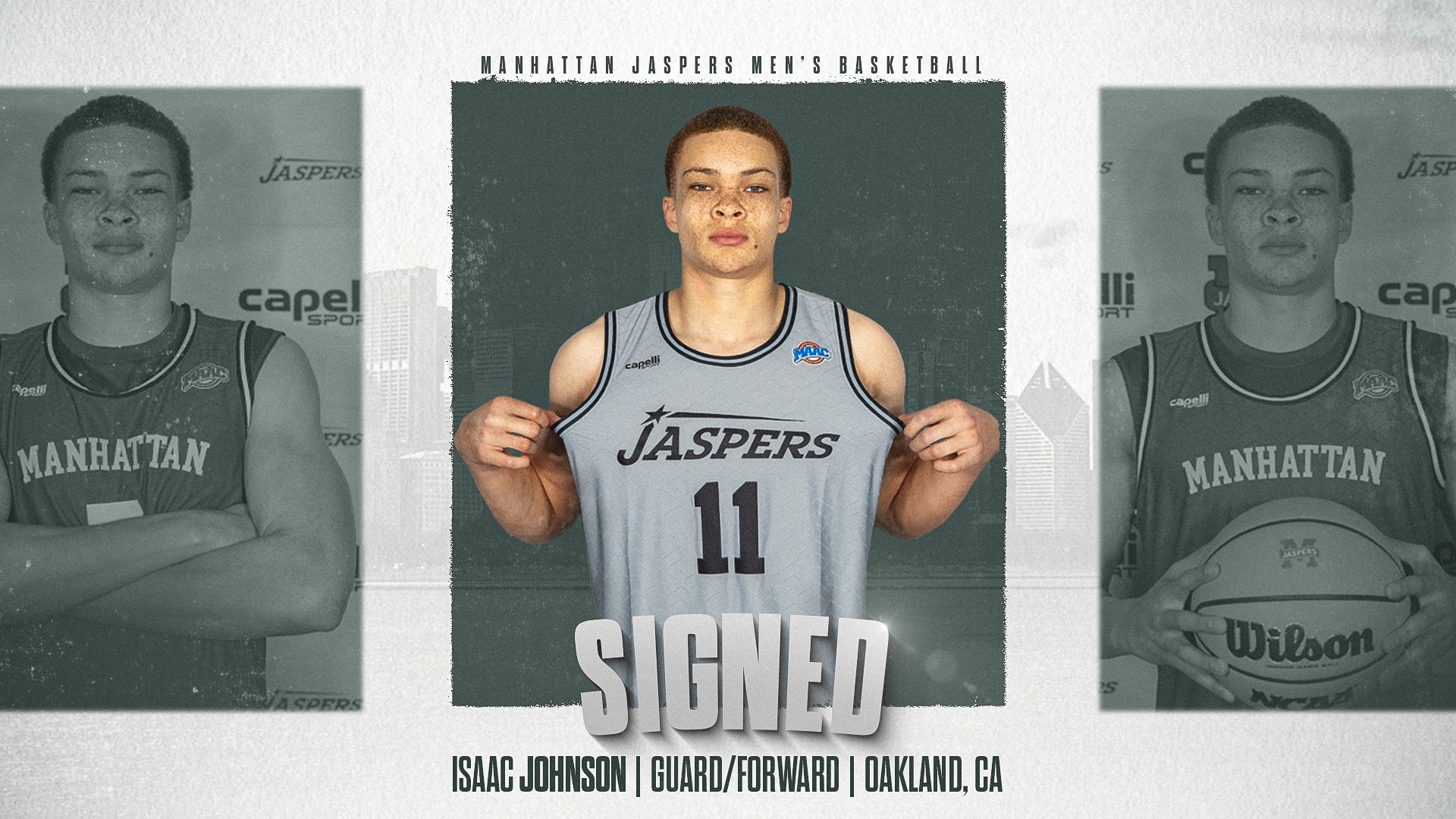 5/26 - MBB Signs Isaac Johnson '26-27