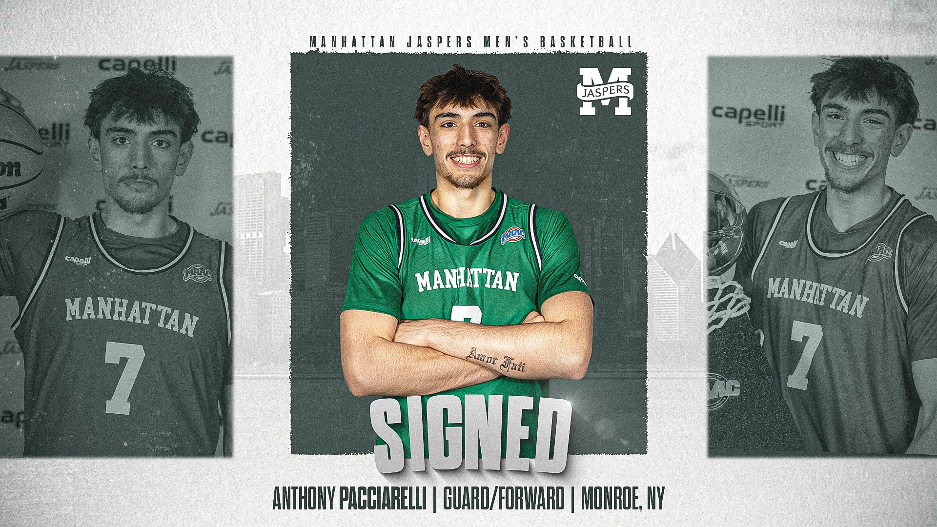 MBB's Anthony Pacciarelli Signed Graphic (Horizontal)