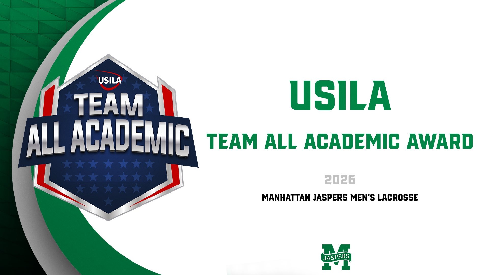 7/7 - MLAX USILA Team All Academic Award