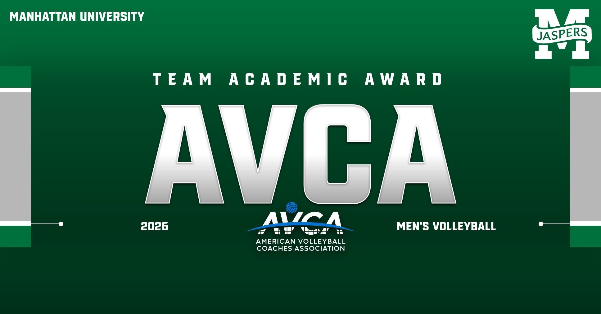 7/24 - MVB Team Academic Award for AVCA