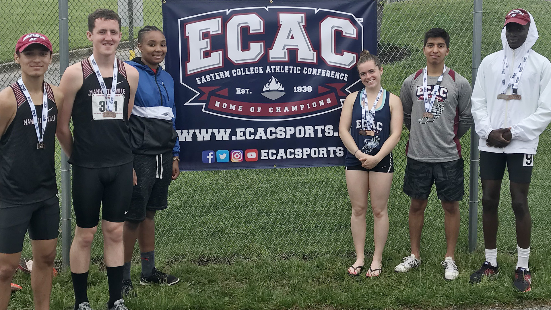 Valiants Score in All Four Events at ECAC Outdoor Championships