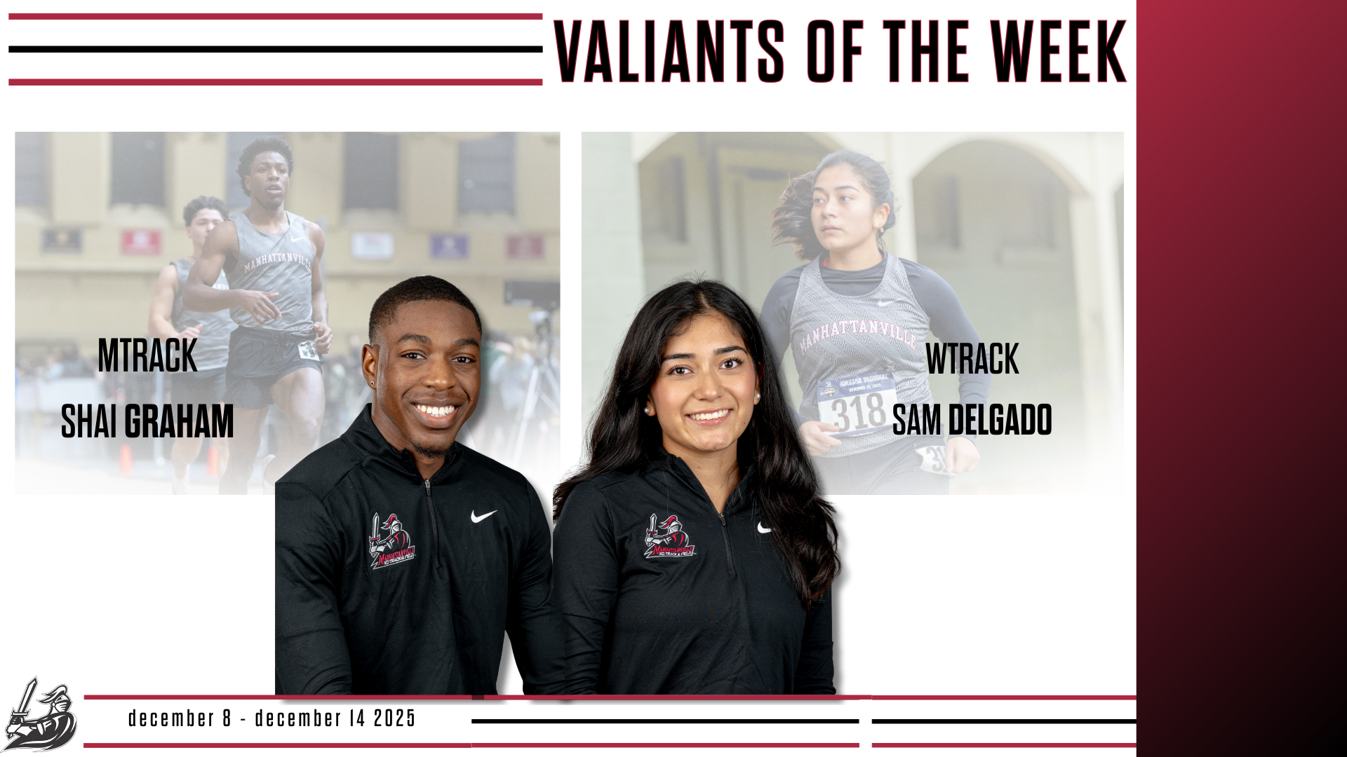 Graham, Delgado Close Out 2025 Valiant of the Week