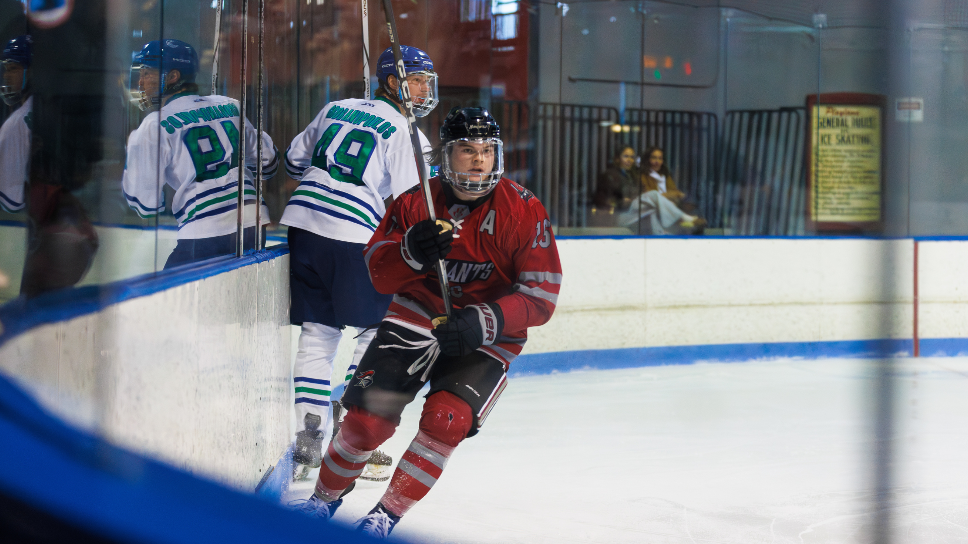 Ryan McKenna Snags One Against Nazareth