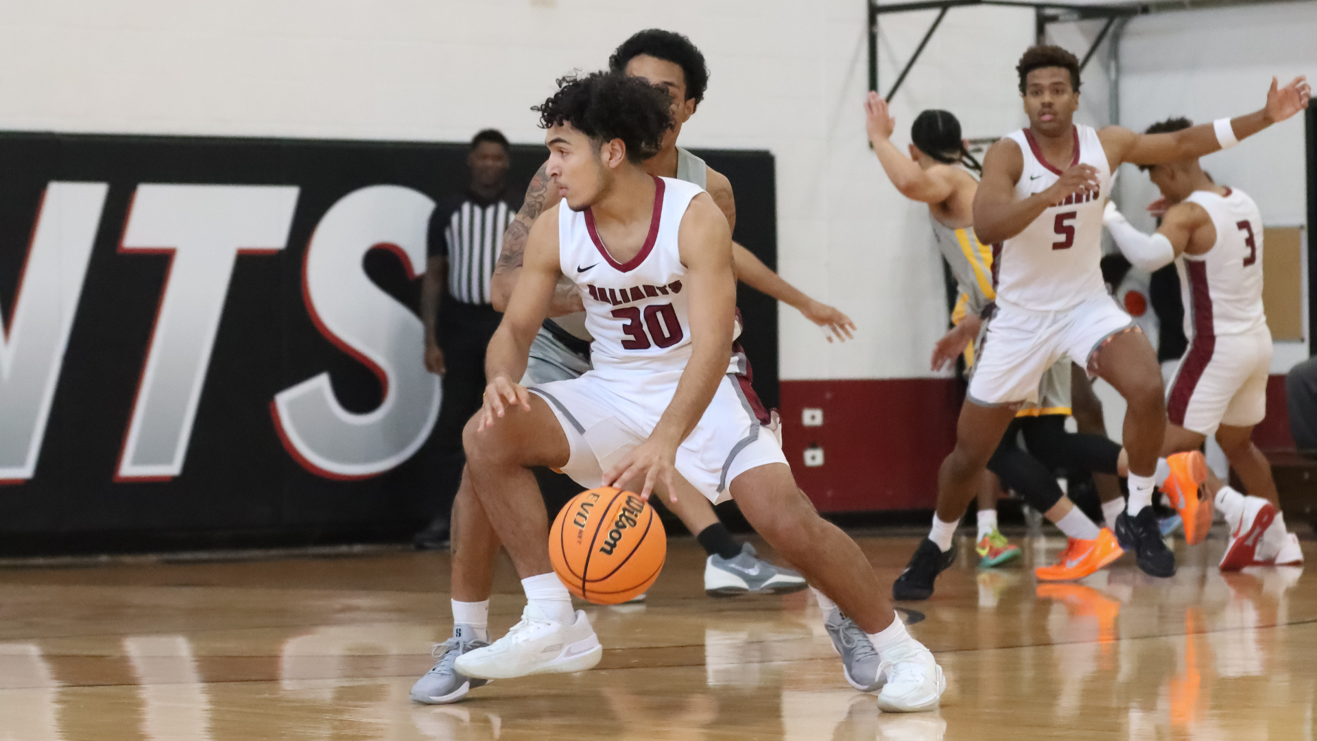 Carlos Urena battle for a shot