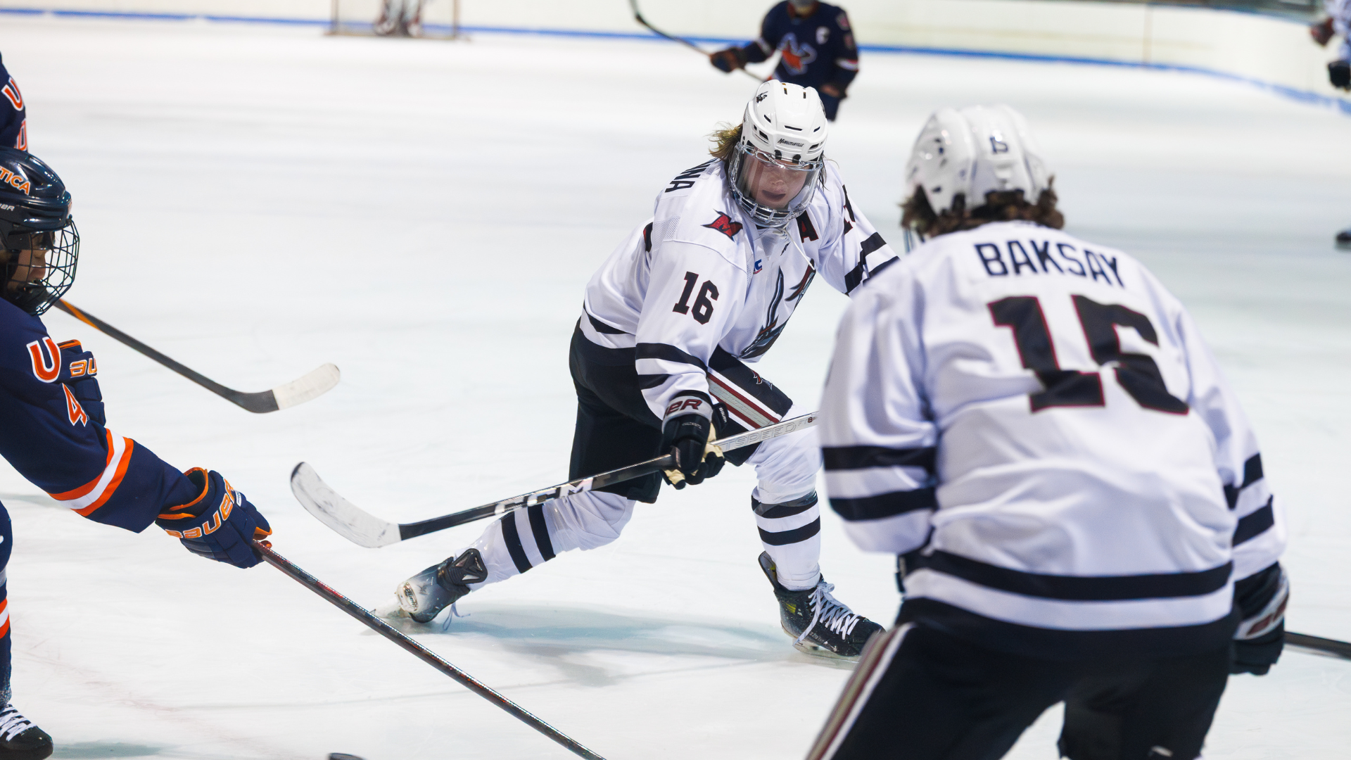 McKenna Fights for Control of Puck