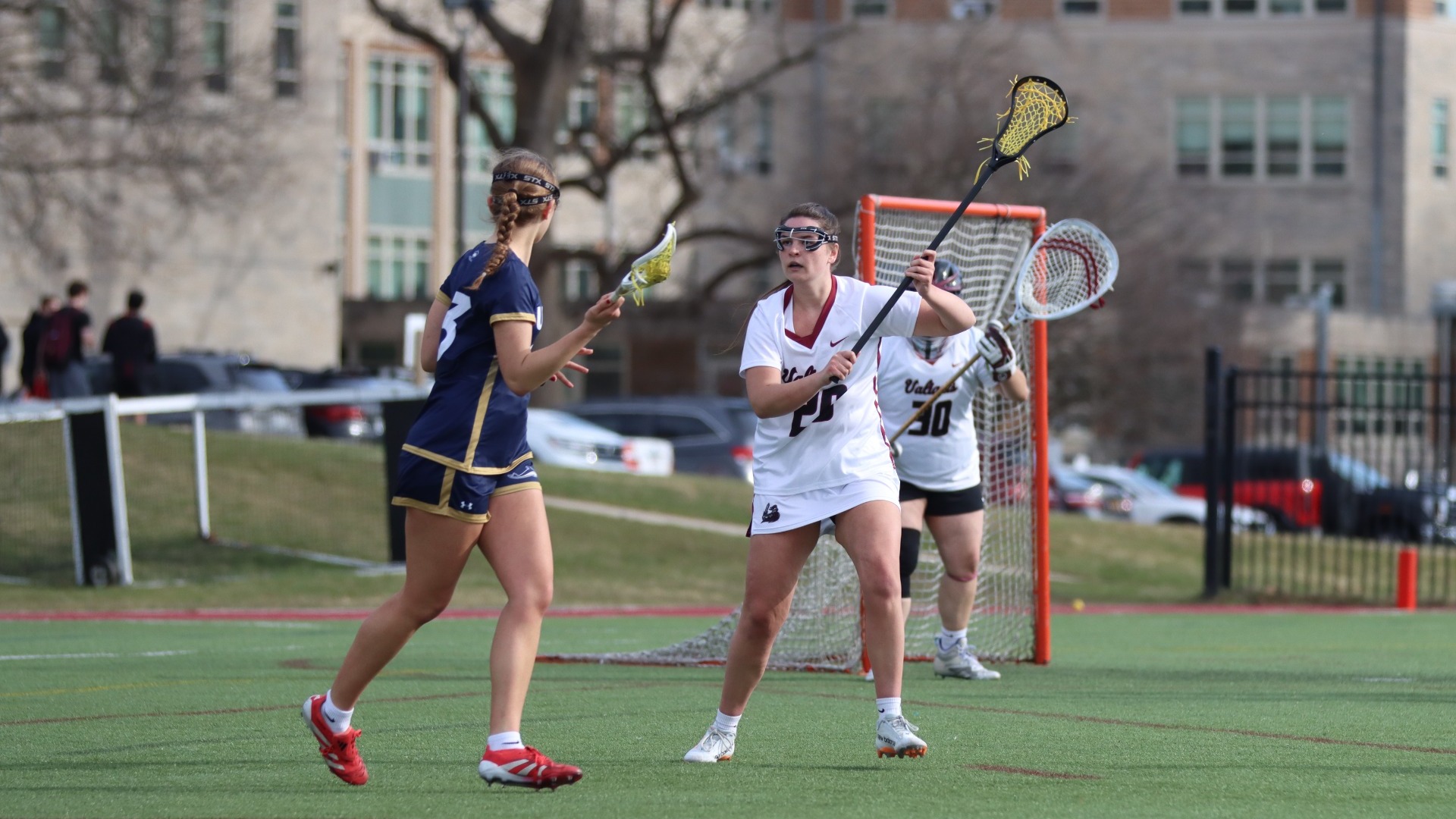 erin playing defense against mount saint vincent