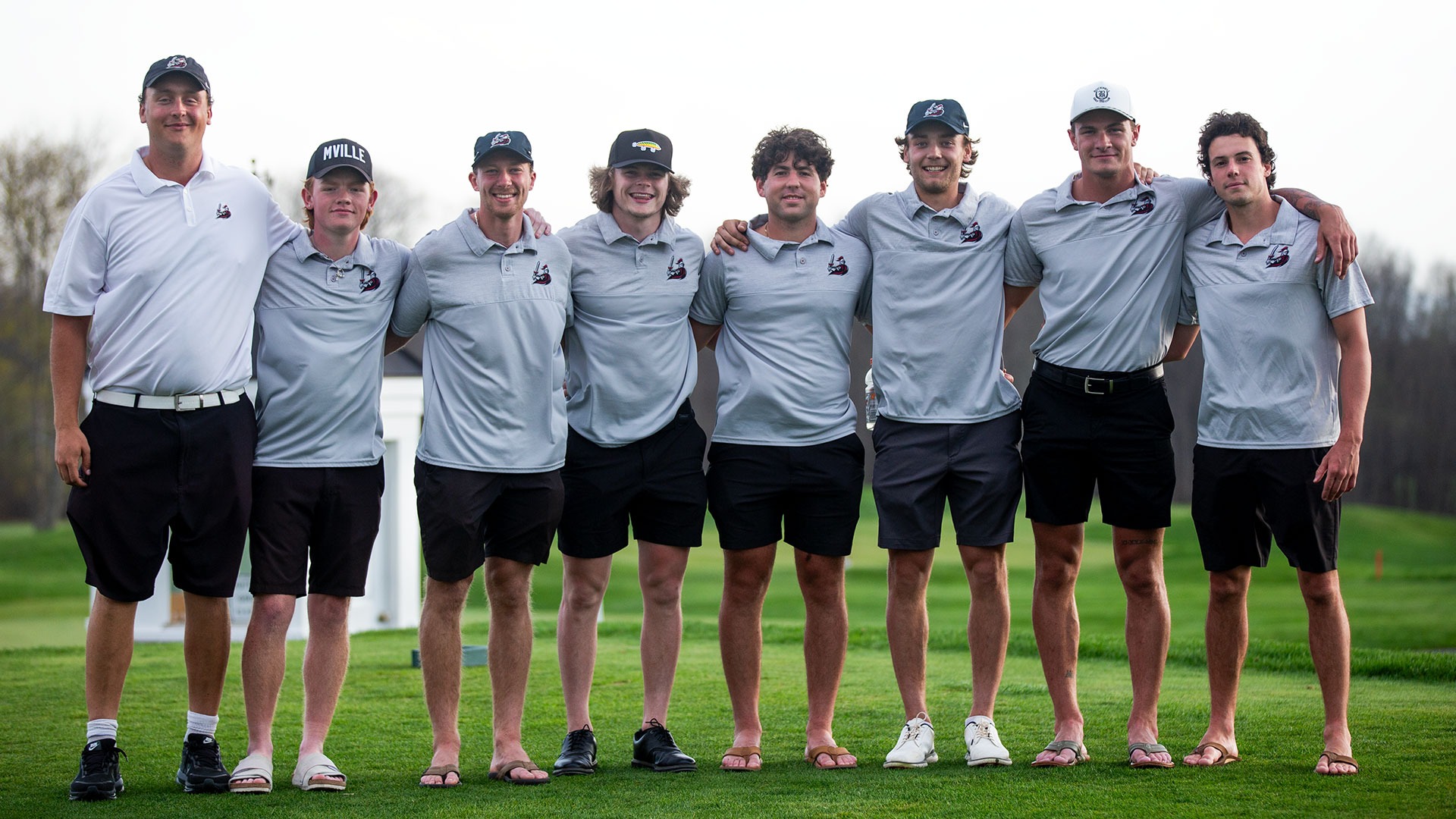 Men's golf team photo at 2026 Spring Invitational 