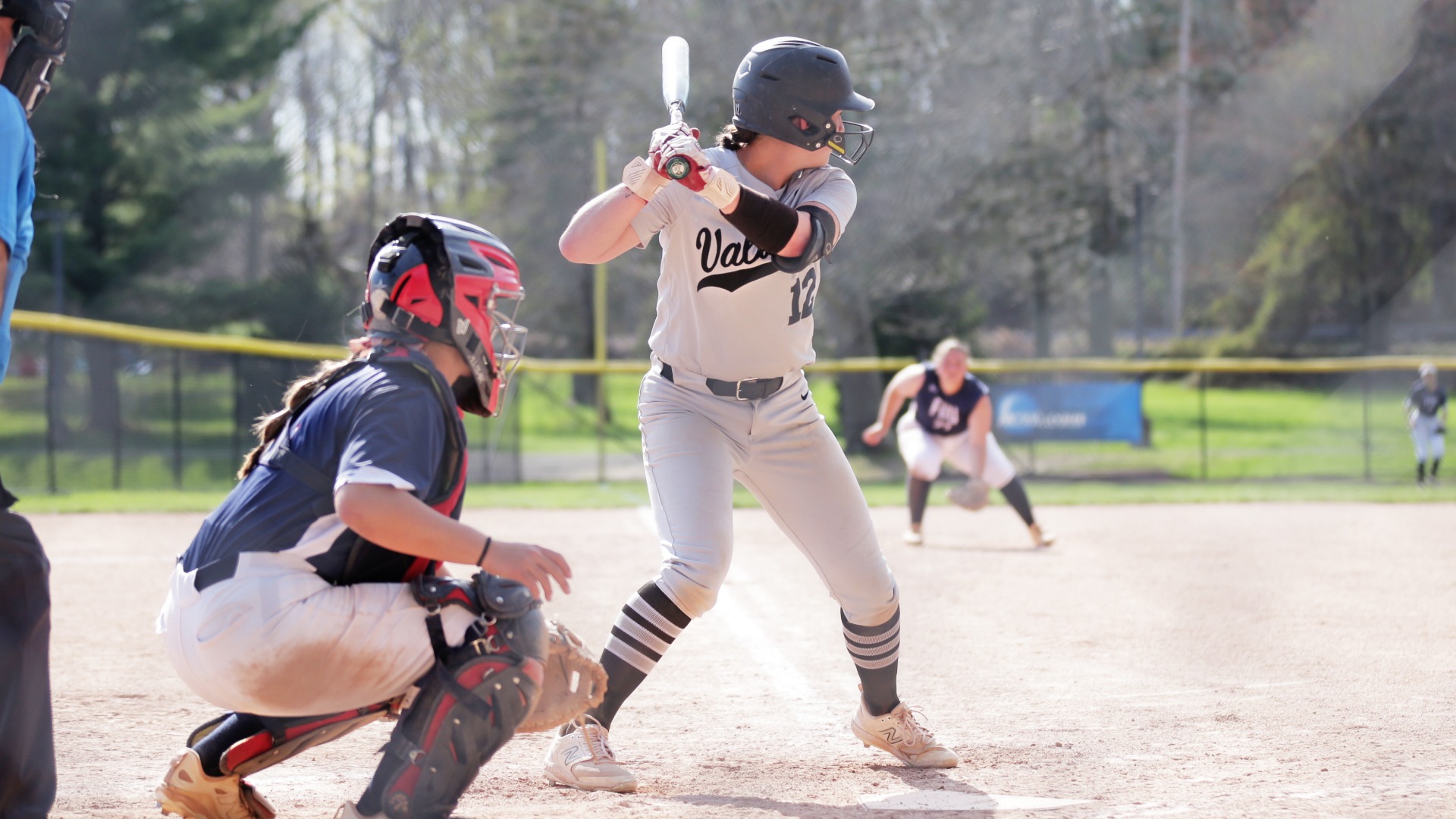 Samantha Reyer bats against FDU-Florham