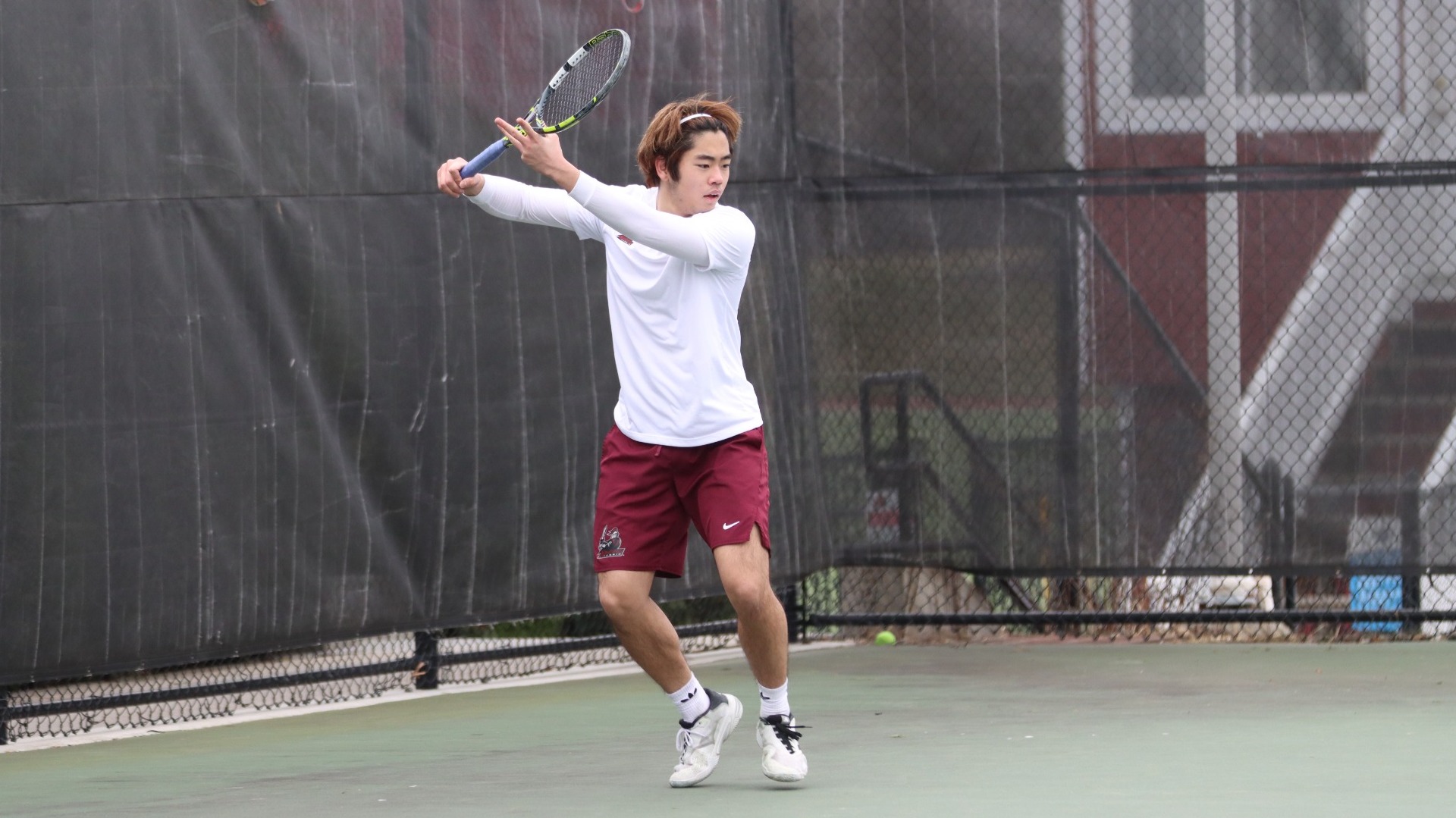 Kazuma Kato on the tennis court