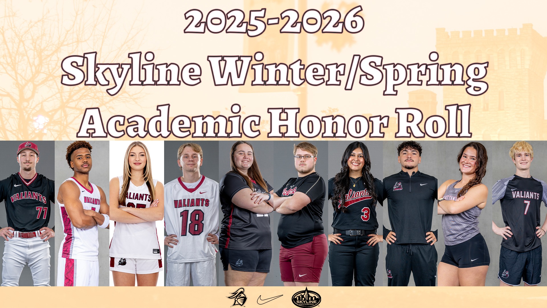2025-26 Skyline Winter Spring Honor Roll