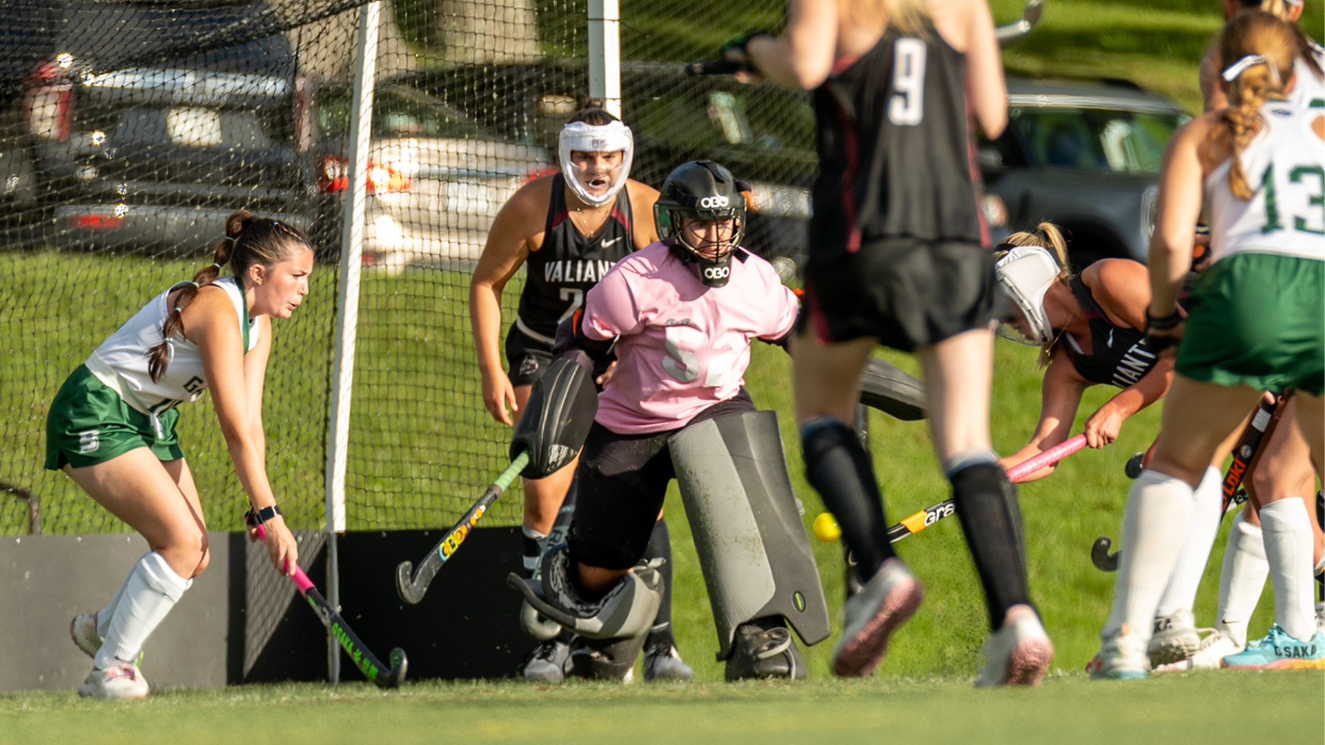 hannah in goal