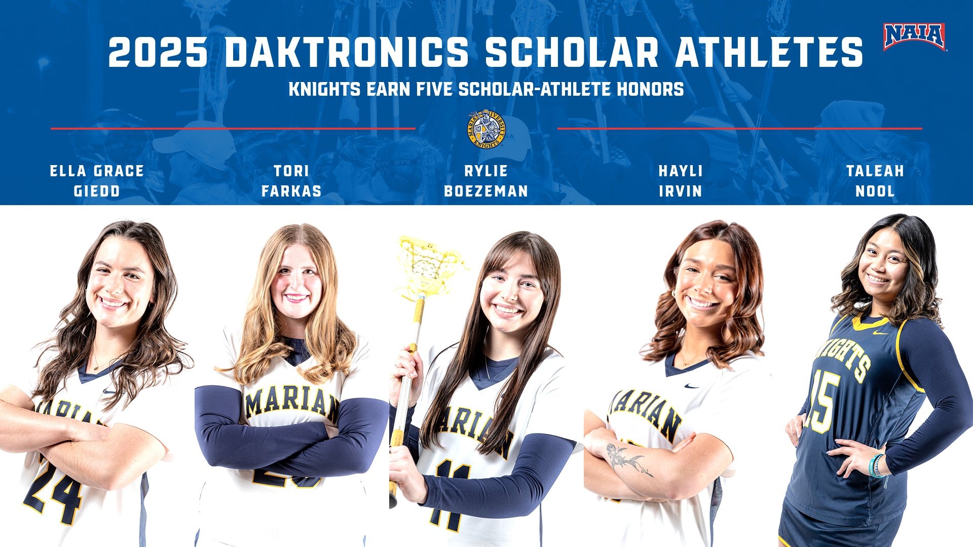 Women's lax 25 naia sa