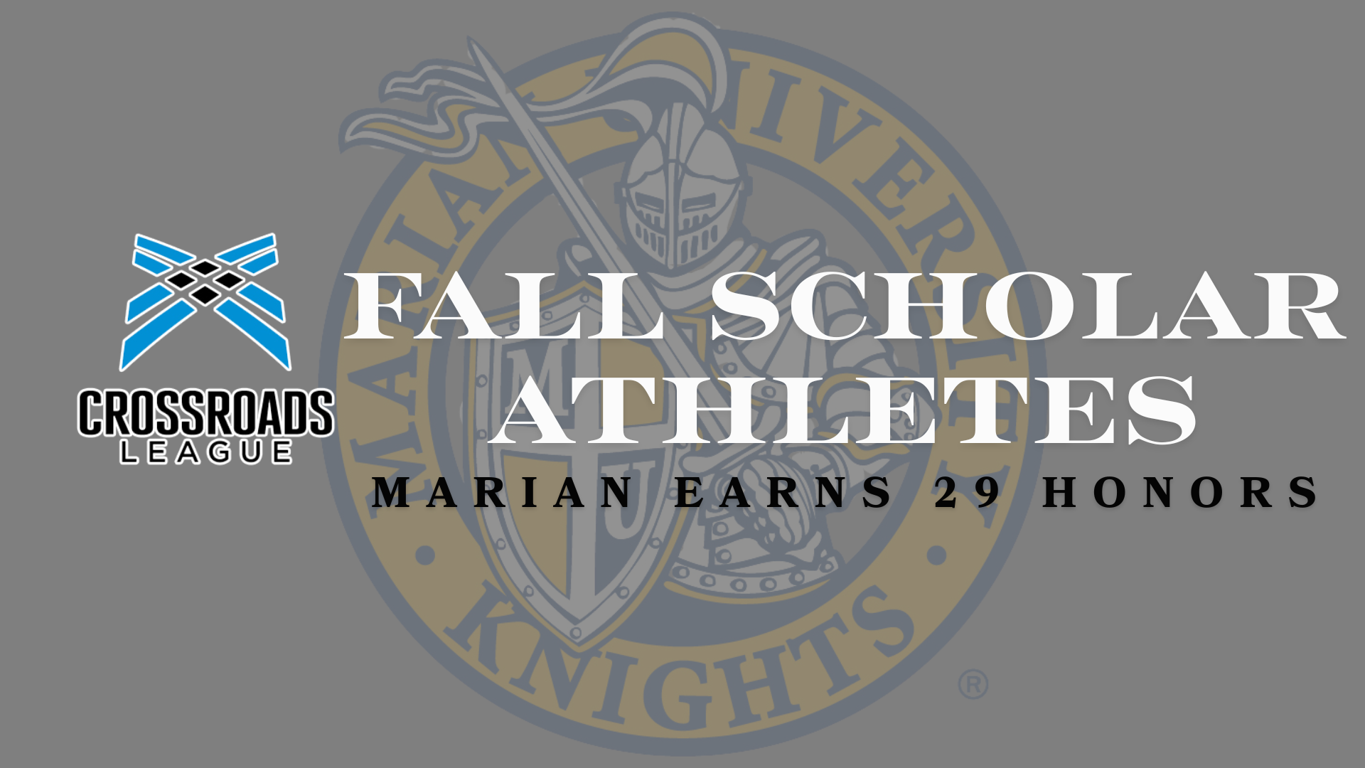 CL Fall Scholar-Athletes