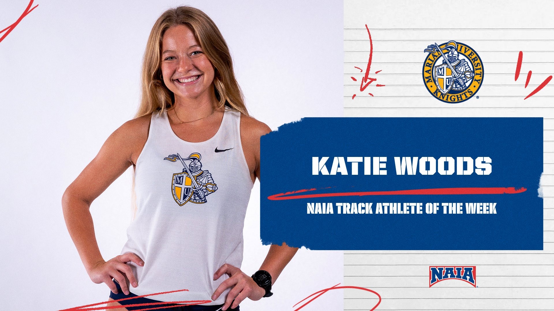 Woods NAIA POTW